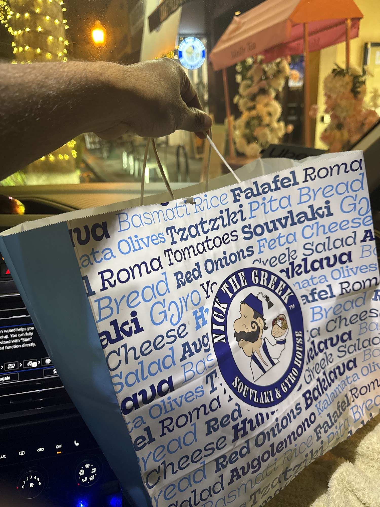 Nick The Greek Menu