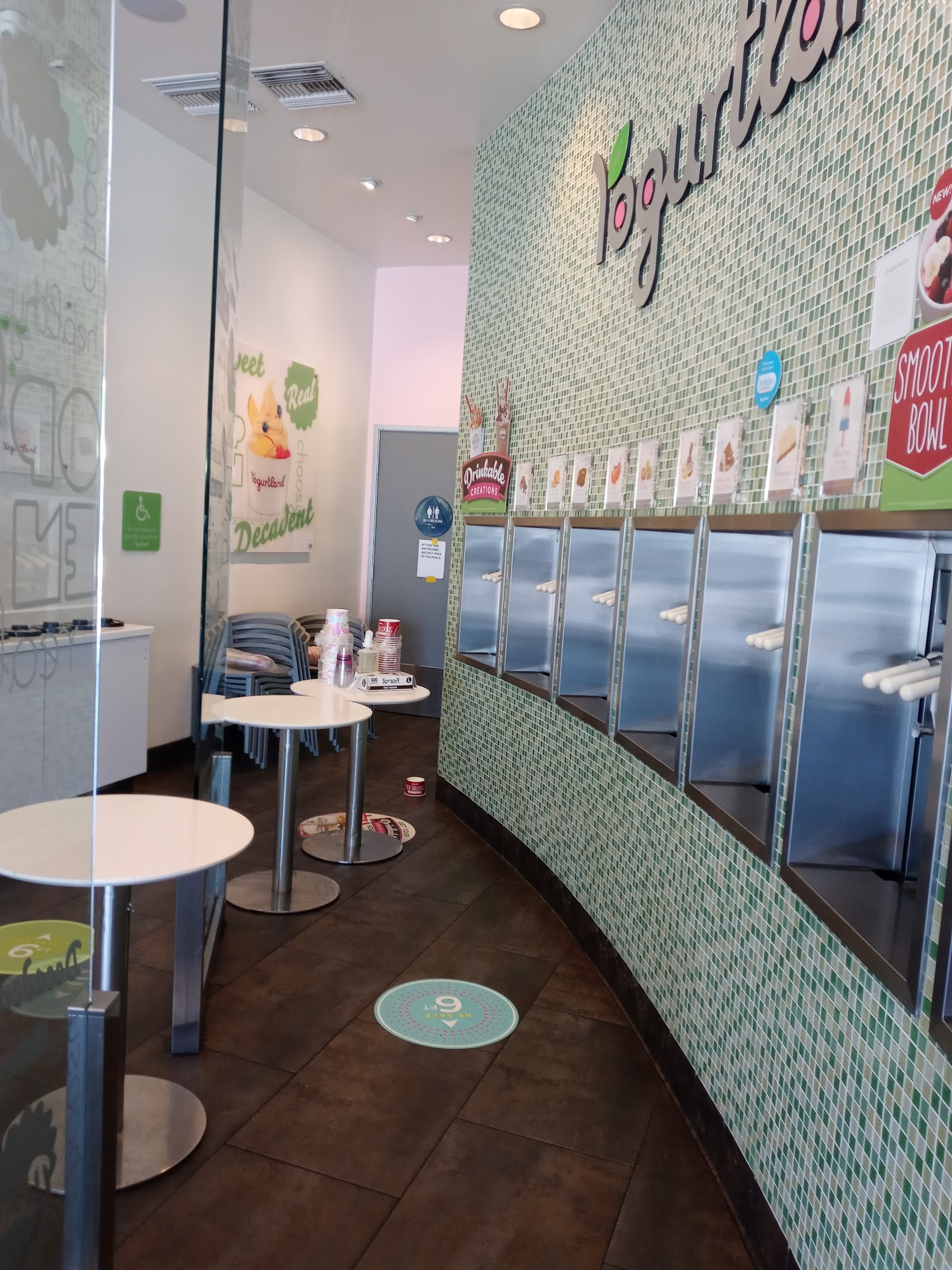 Yogurtland Panorama City Menu