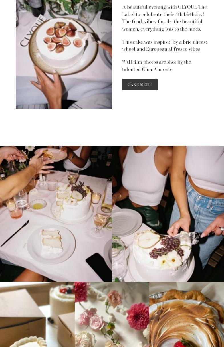 Salted Butter Company Menu