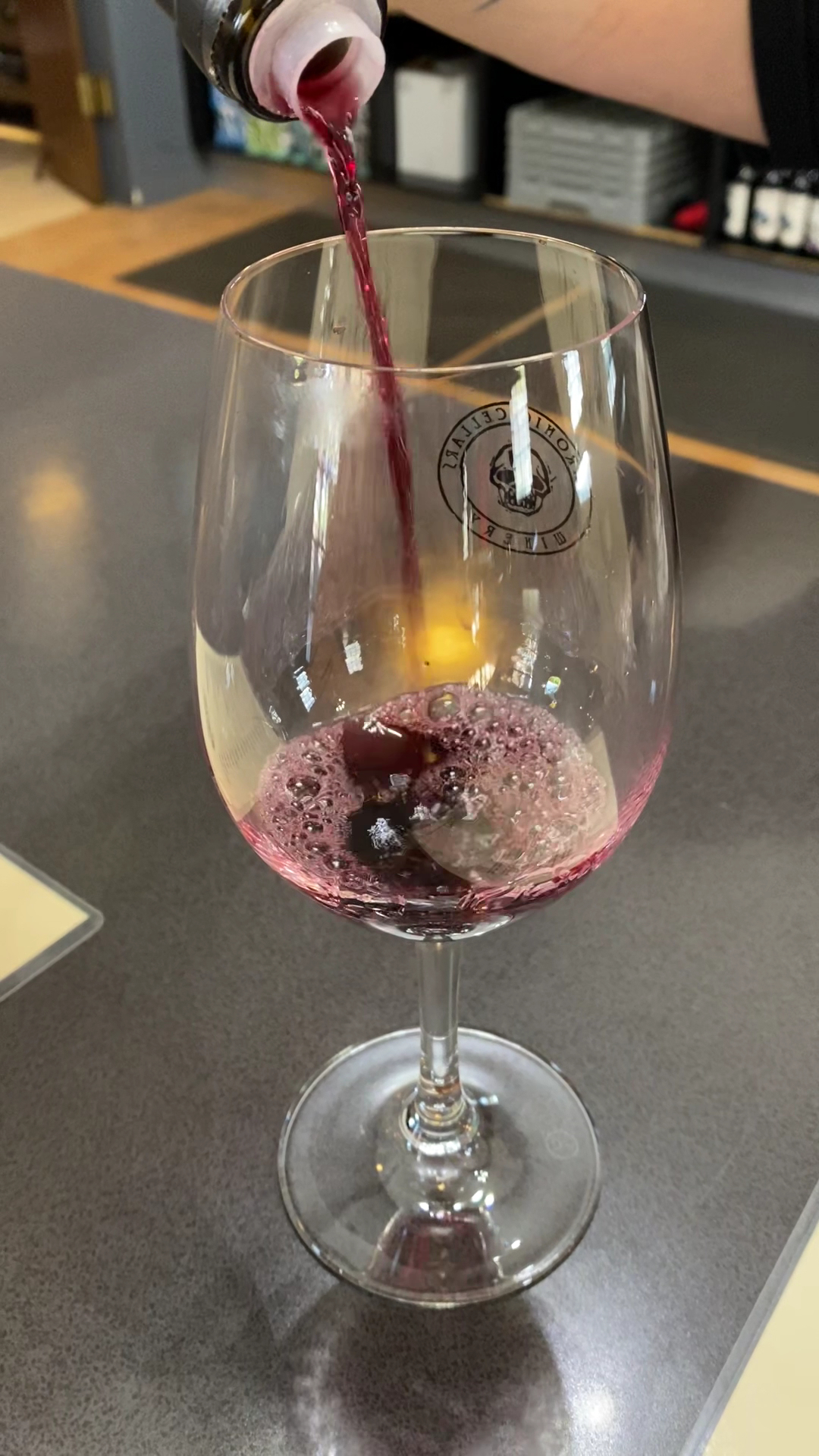 Chronic Cellars Menu