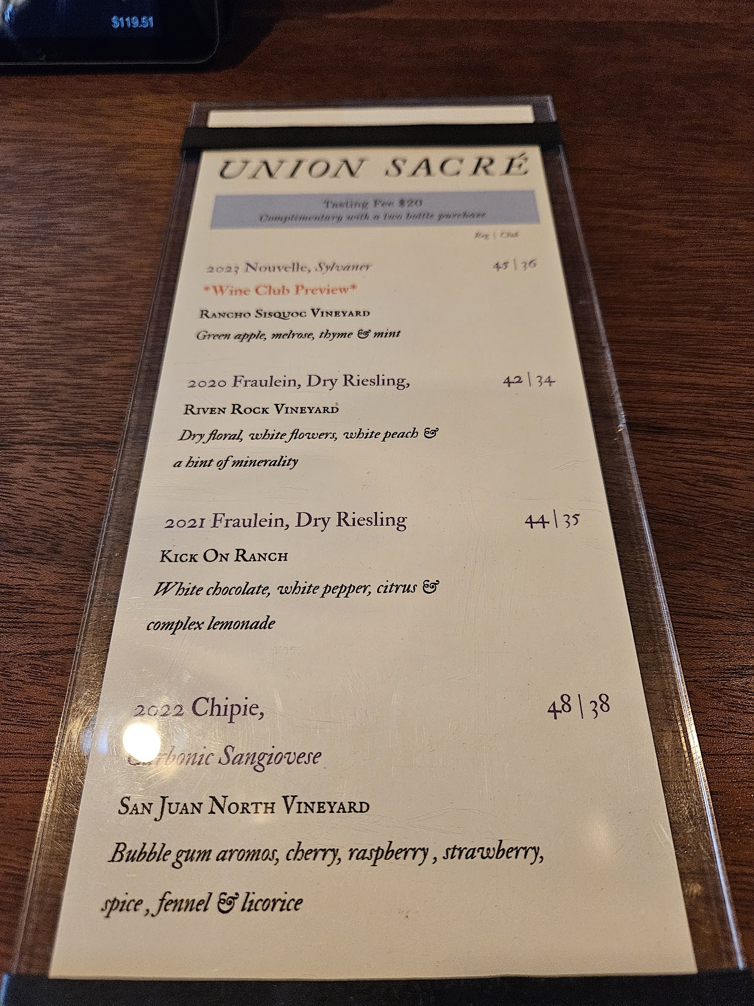 Union Sacre Winery Paso Robles
