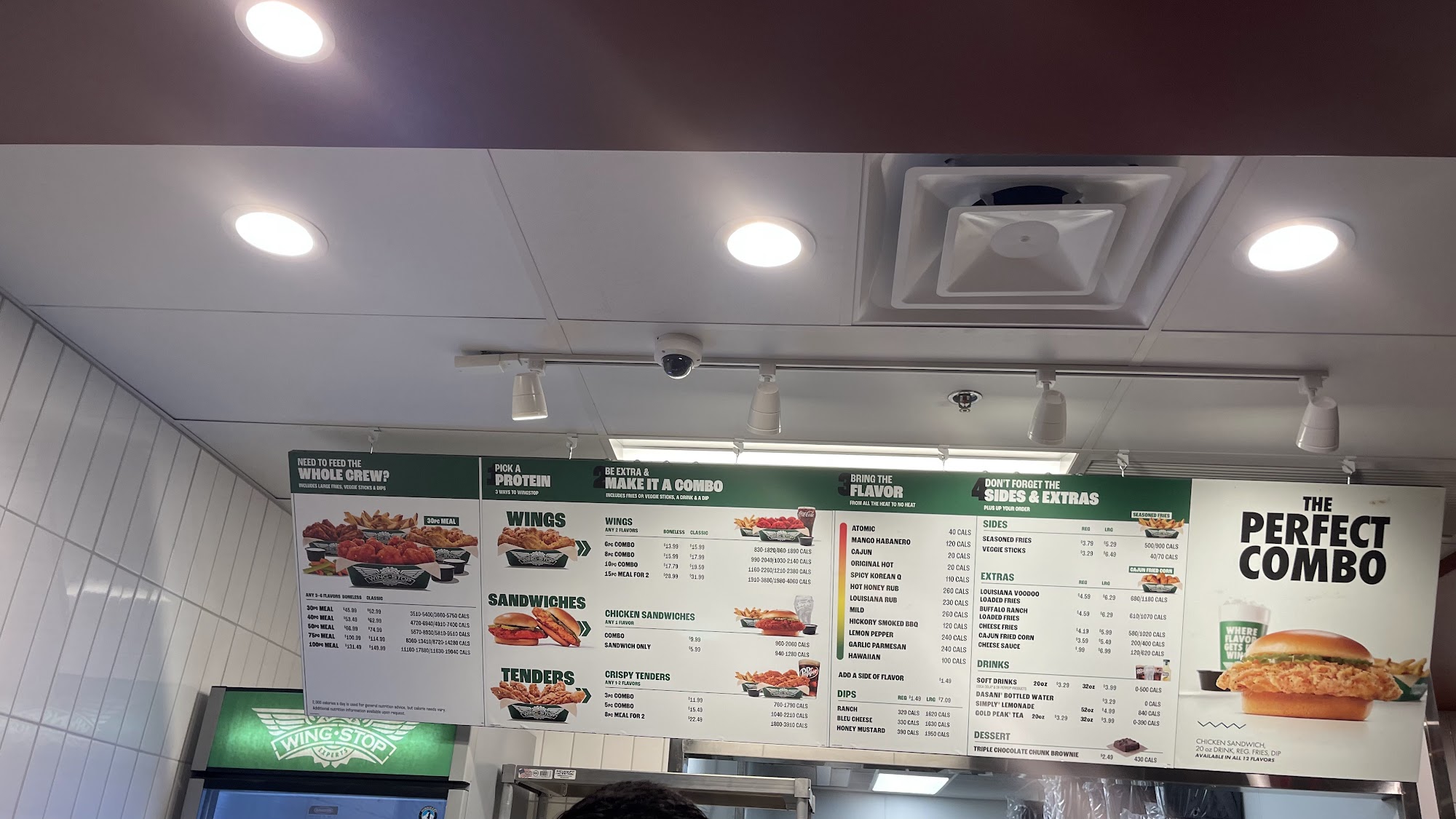 Wingstop Menu