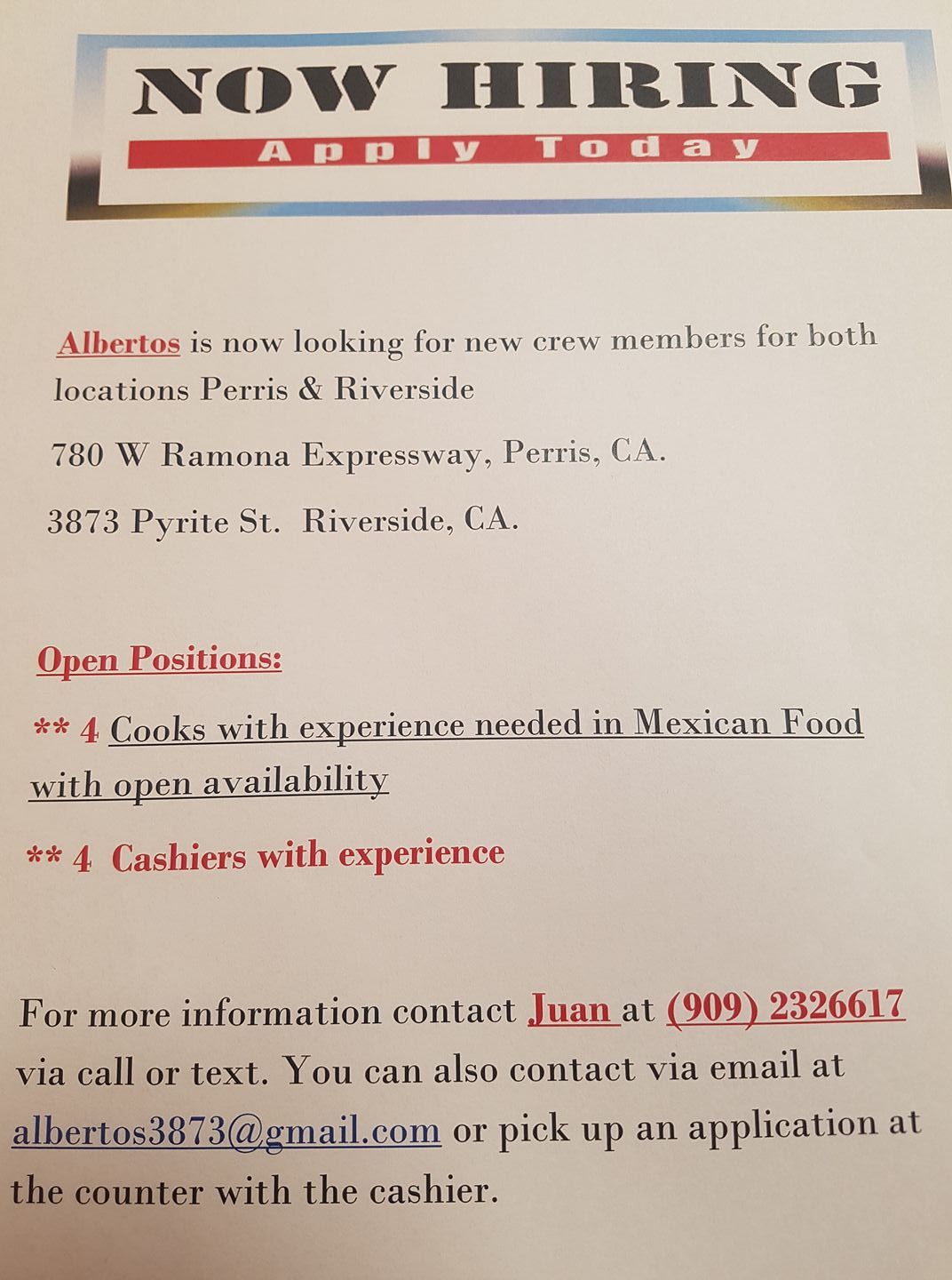 Photo credit: facebook