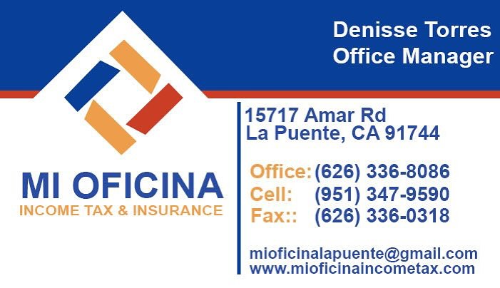Mi Oficina Income Tax