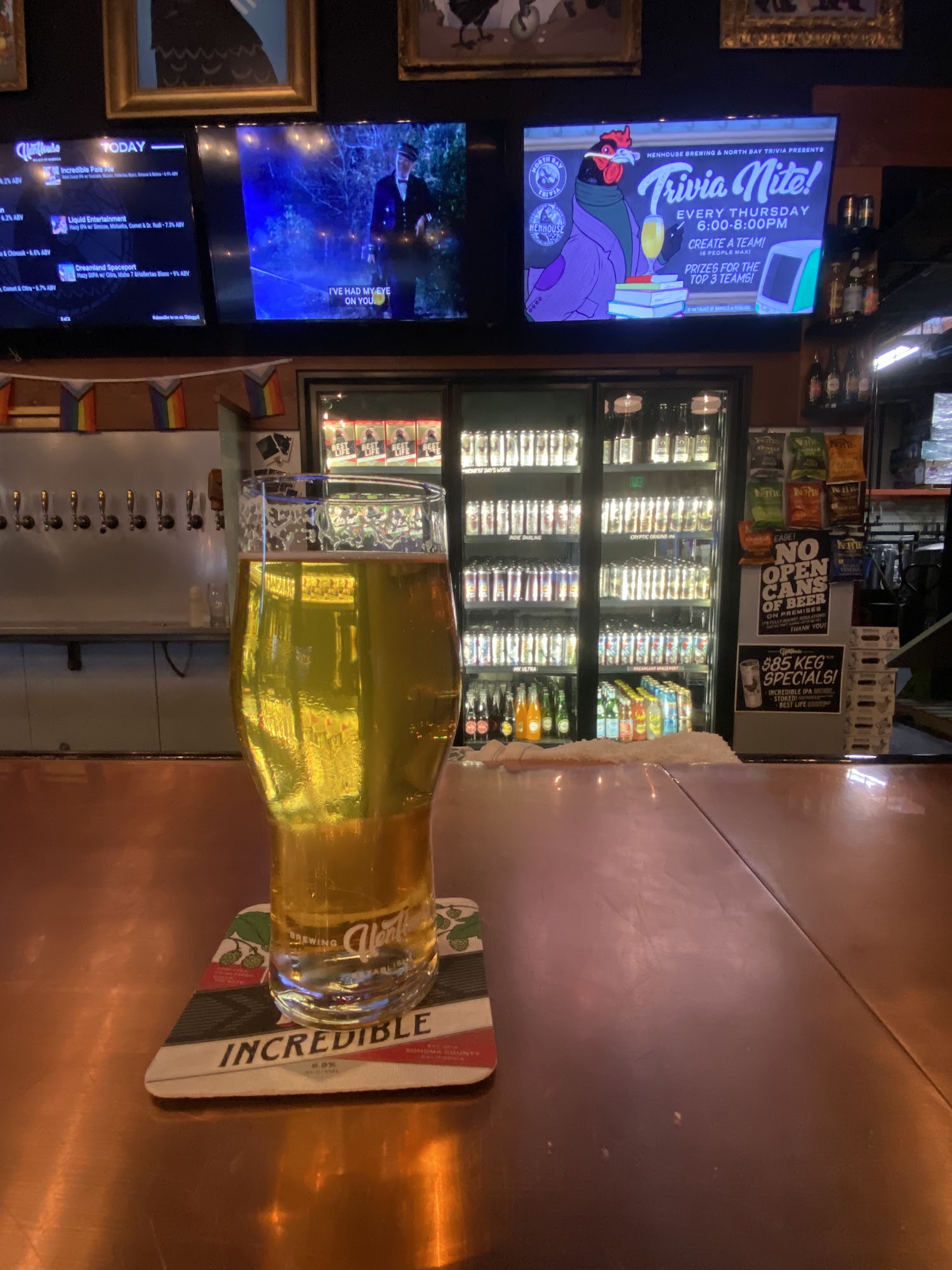 HenHouse Brewing Company Palace of Barrels Petaluma