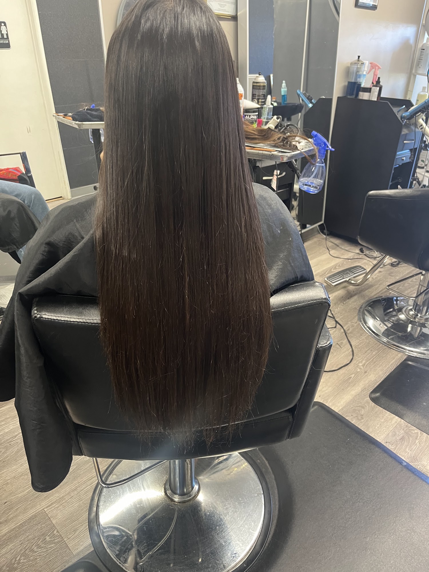 Alexa’s hair extensions