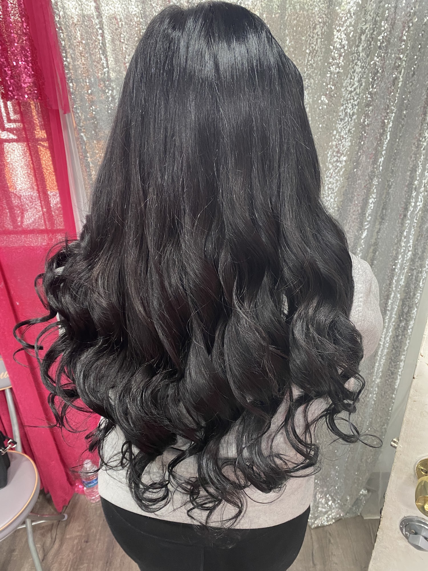 Alexa’s hair extensions