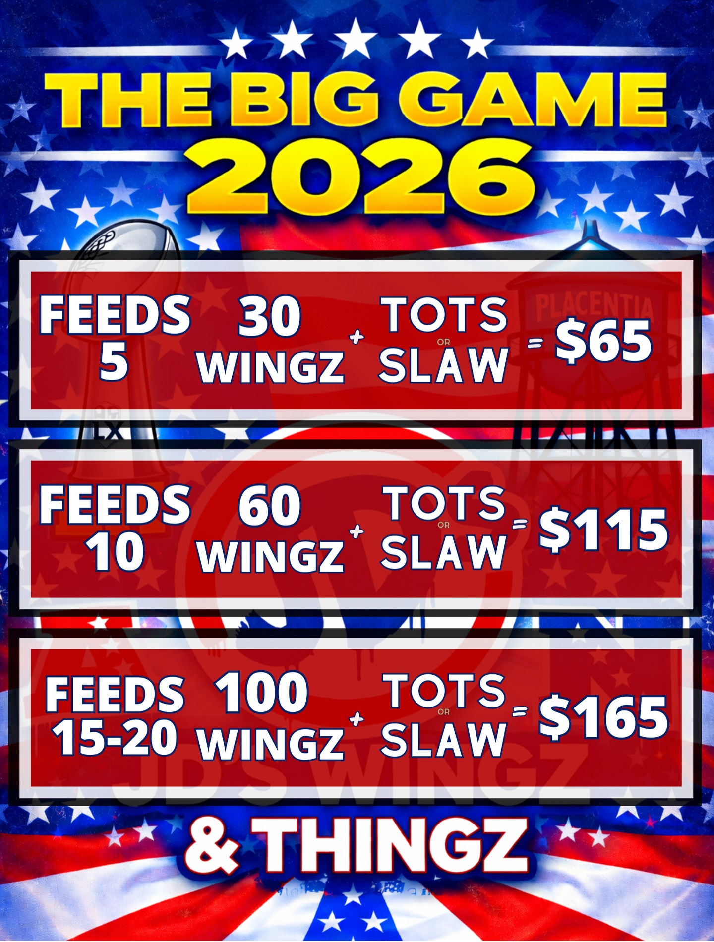 JD's WINGZ & THINGZ Placentia