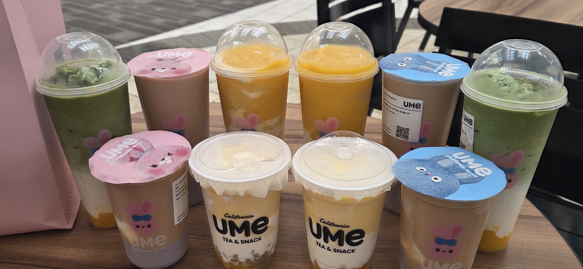 UMe | Tea & Snacks Menu