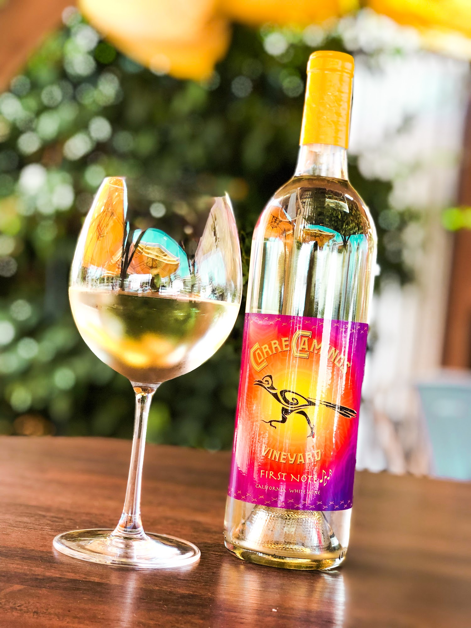 Correcaminos Vineyard and Winery Menu