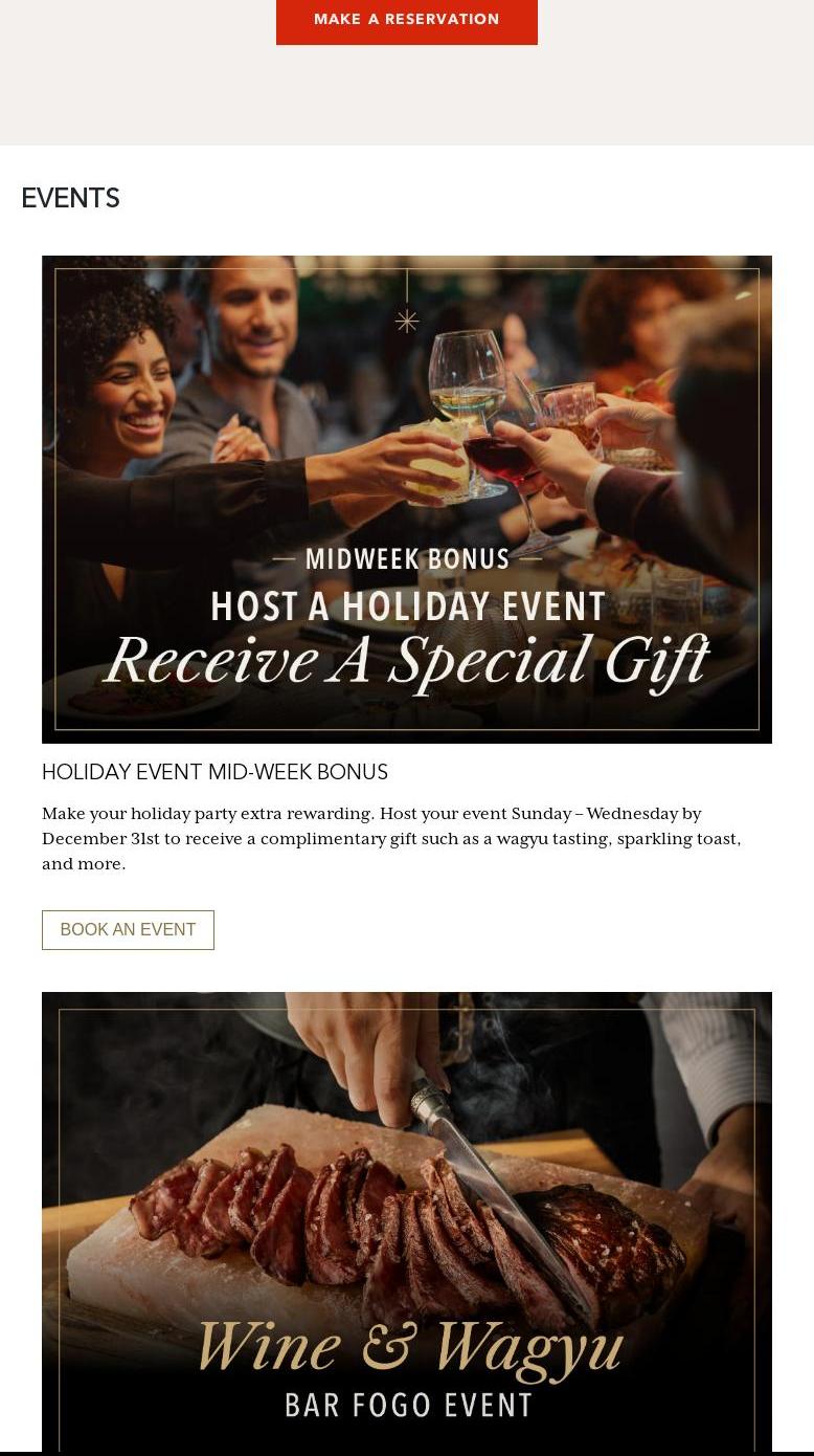 Fogo de Chão Brazilian Steakhouse Rancho Cucamonga