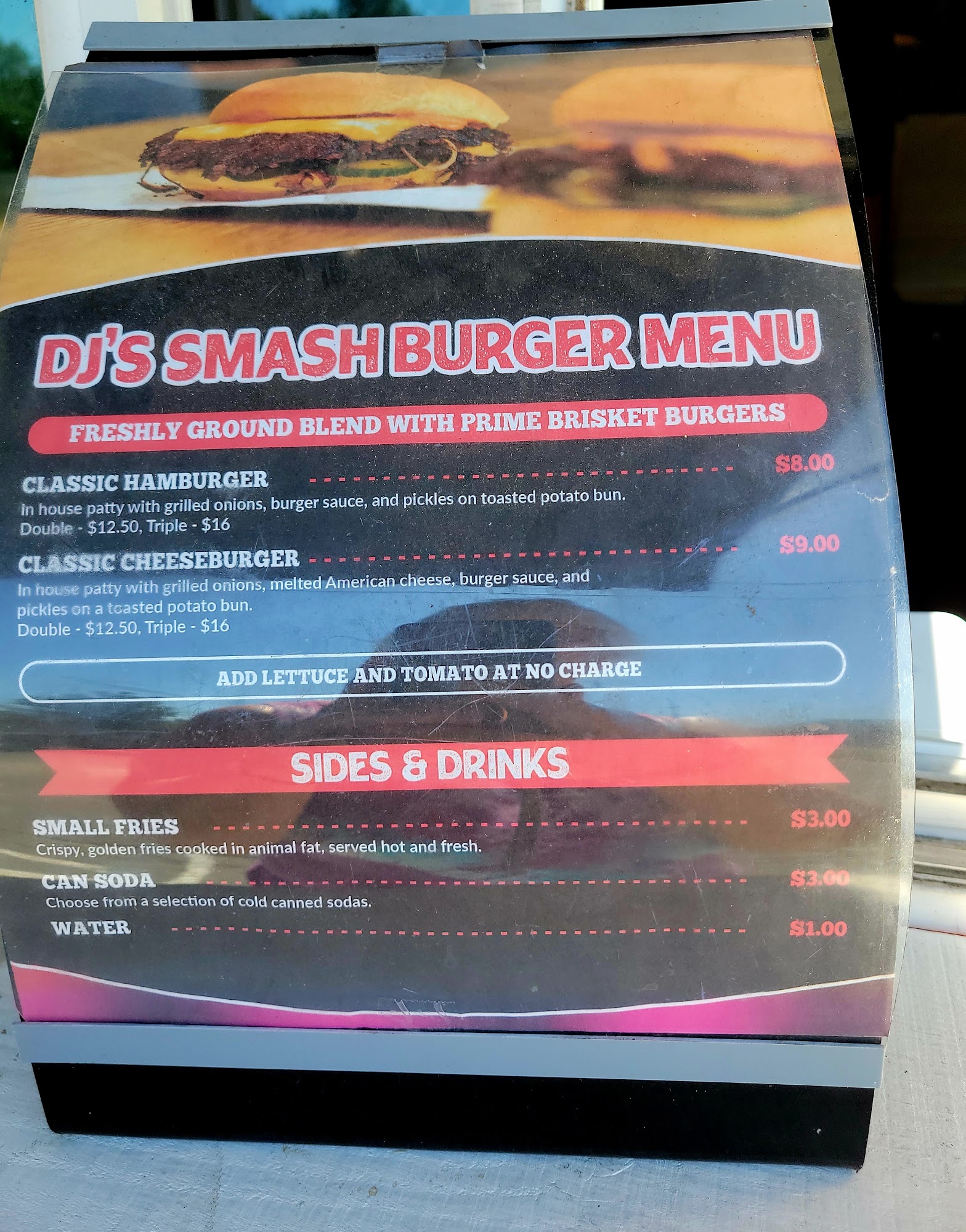 DJs Smash Menu