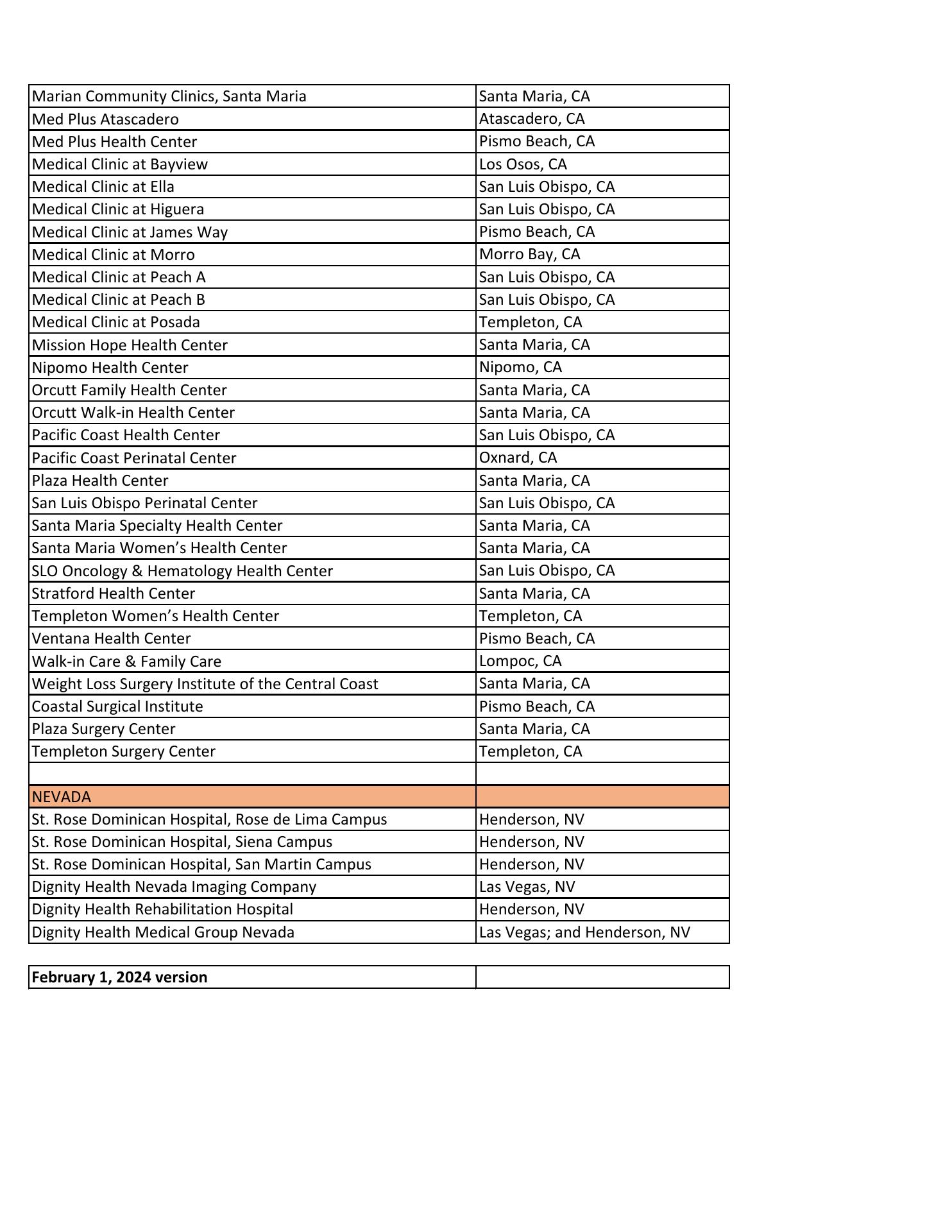 Dignity Health Mercy Hospice 1544 Market St, Redding California 96001