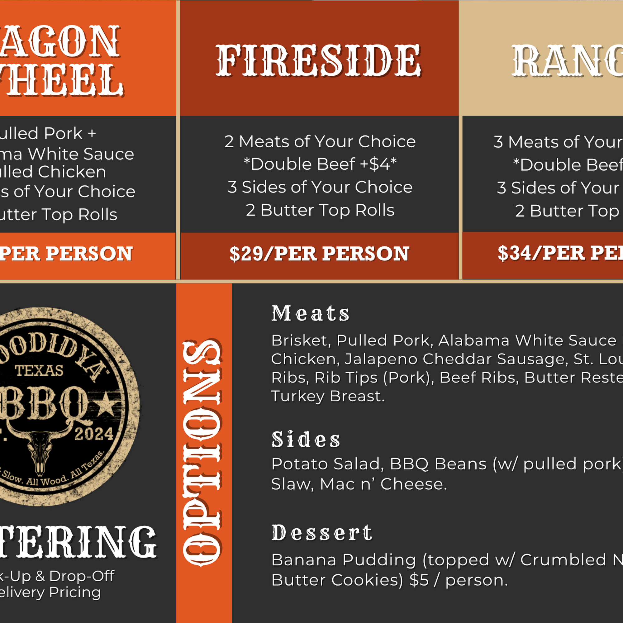 Hoodidya BBQ Menu