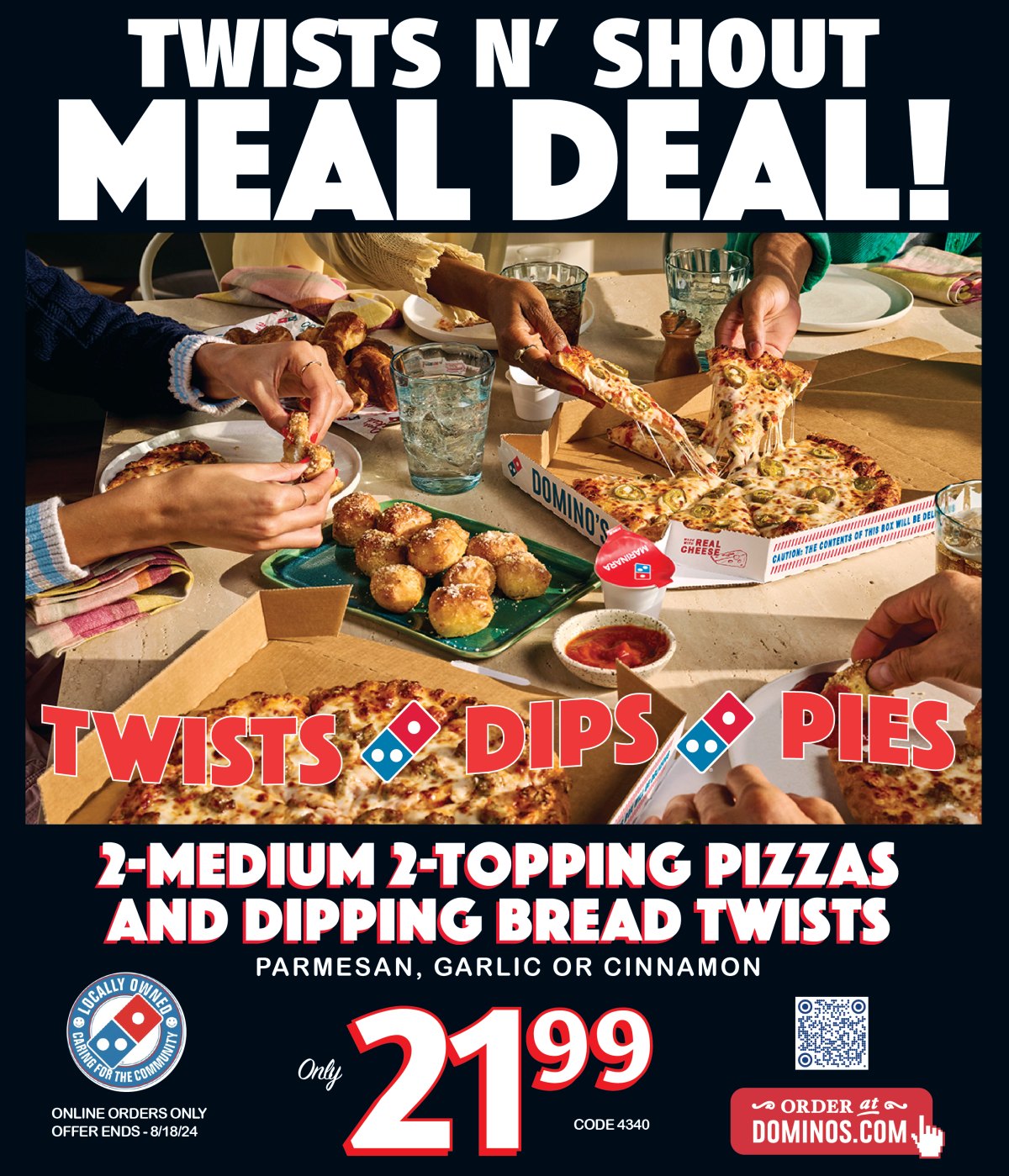 Domino's Pizza Menu