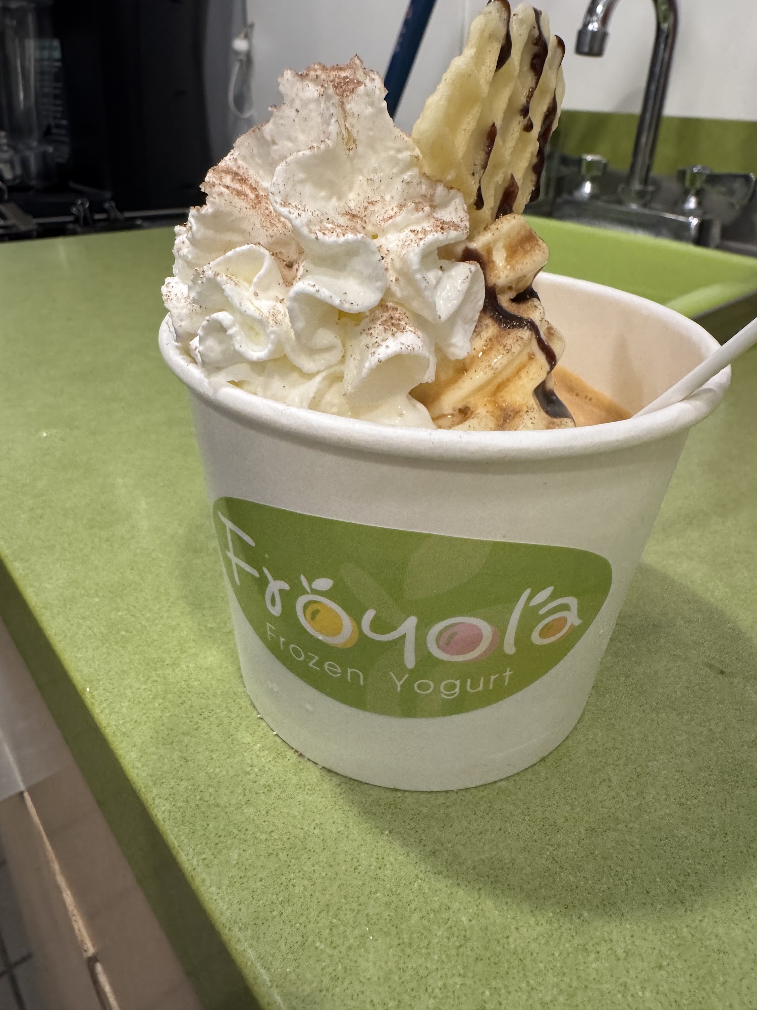 Froyola Premium Frozen Yogurt Menu