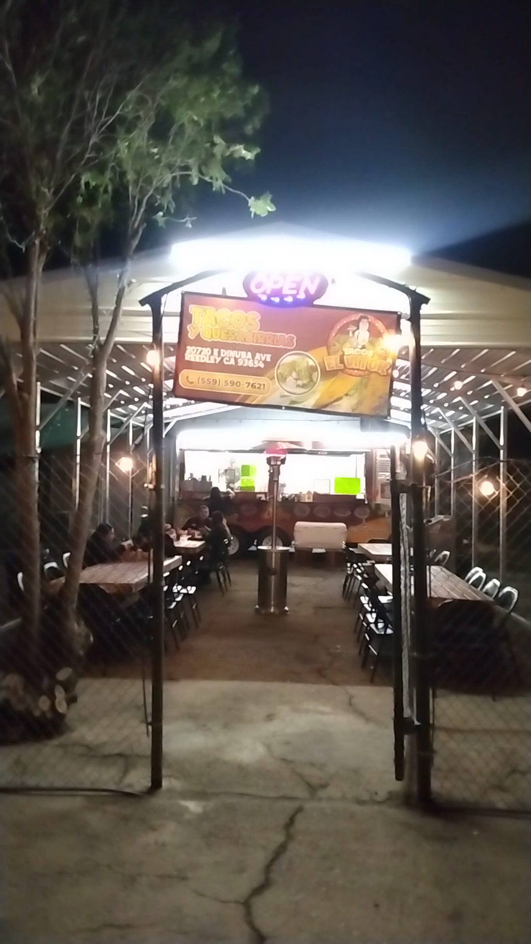 Tacos el Vitor Menu