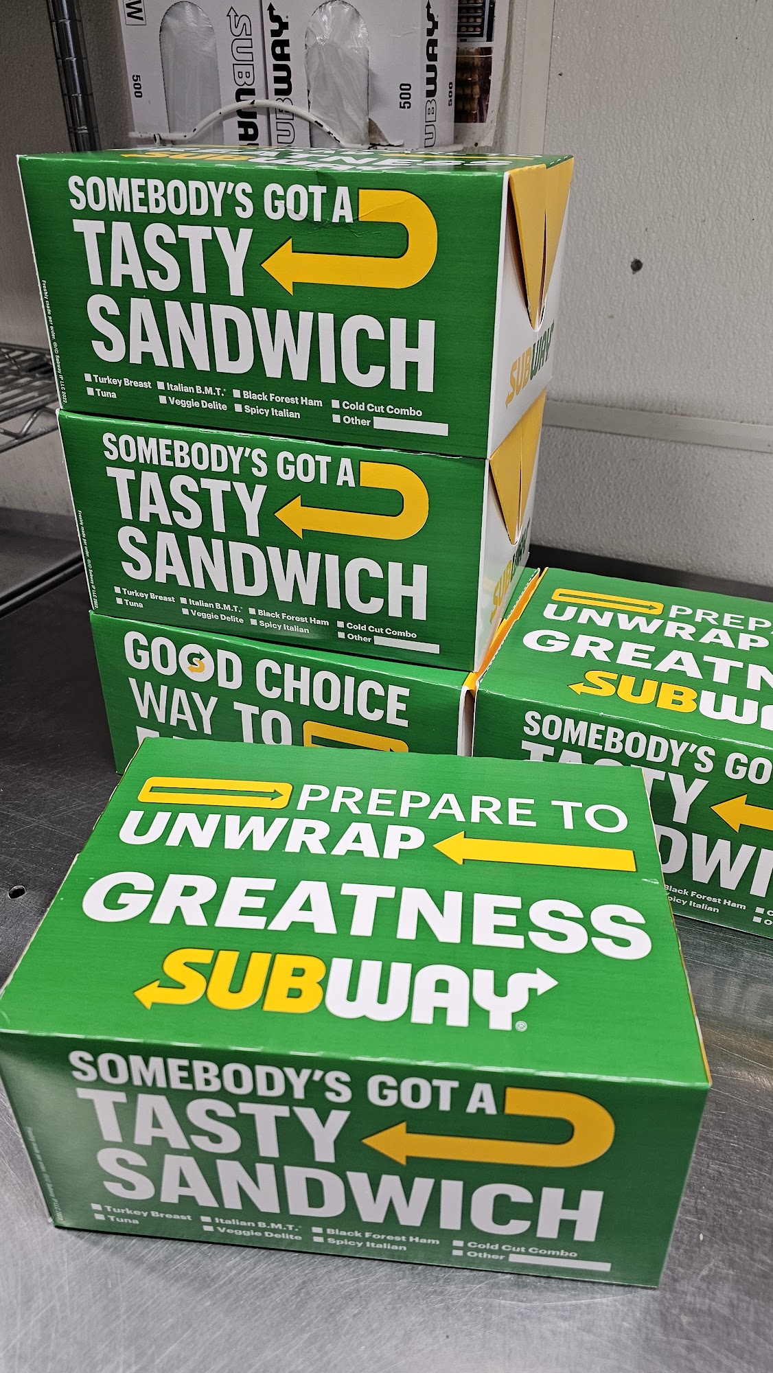 Subway Sandwiches and Catering Menu