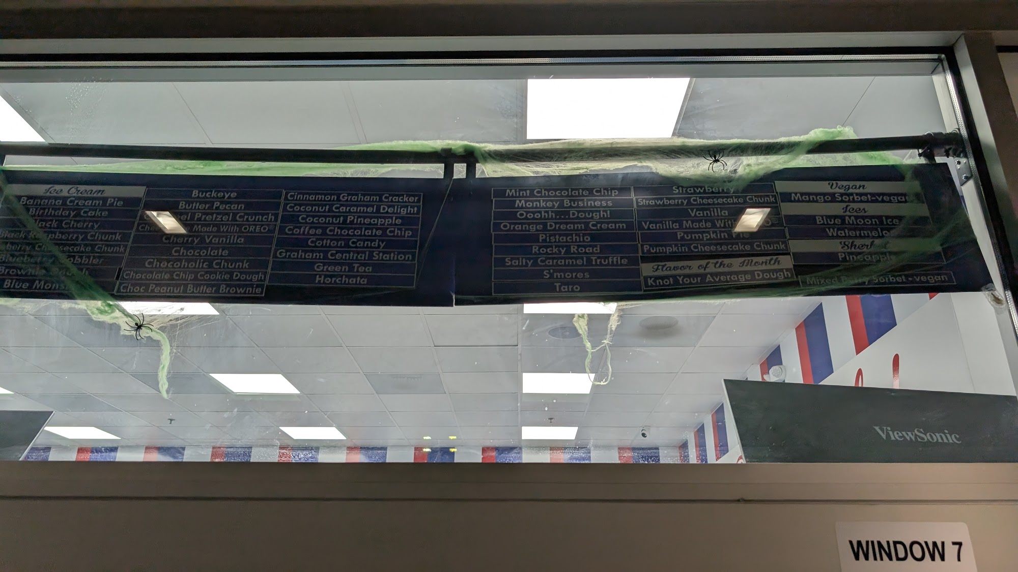 Handels Homemade Ice Cream Menu