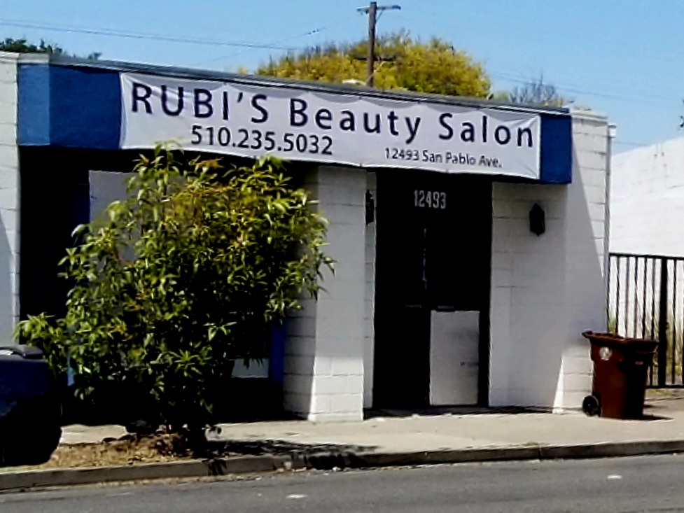 Rubi's Beauty Salon San Pablo Ave, Richmond California 94805