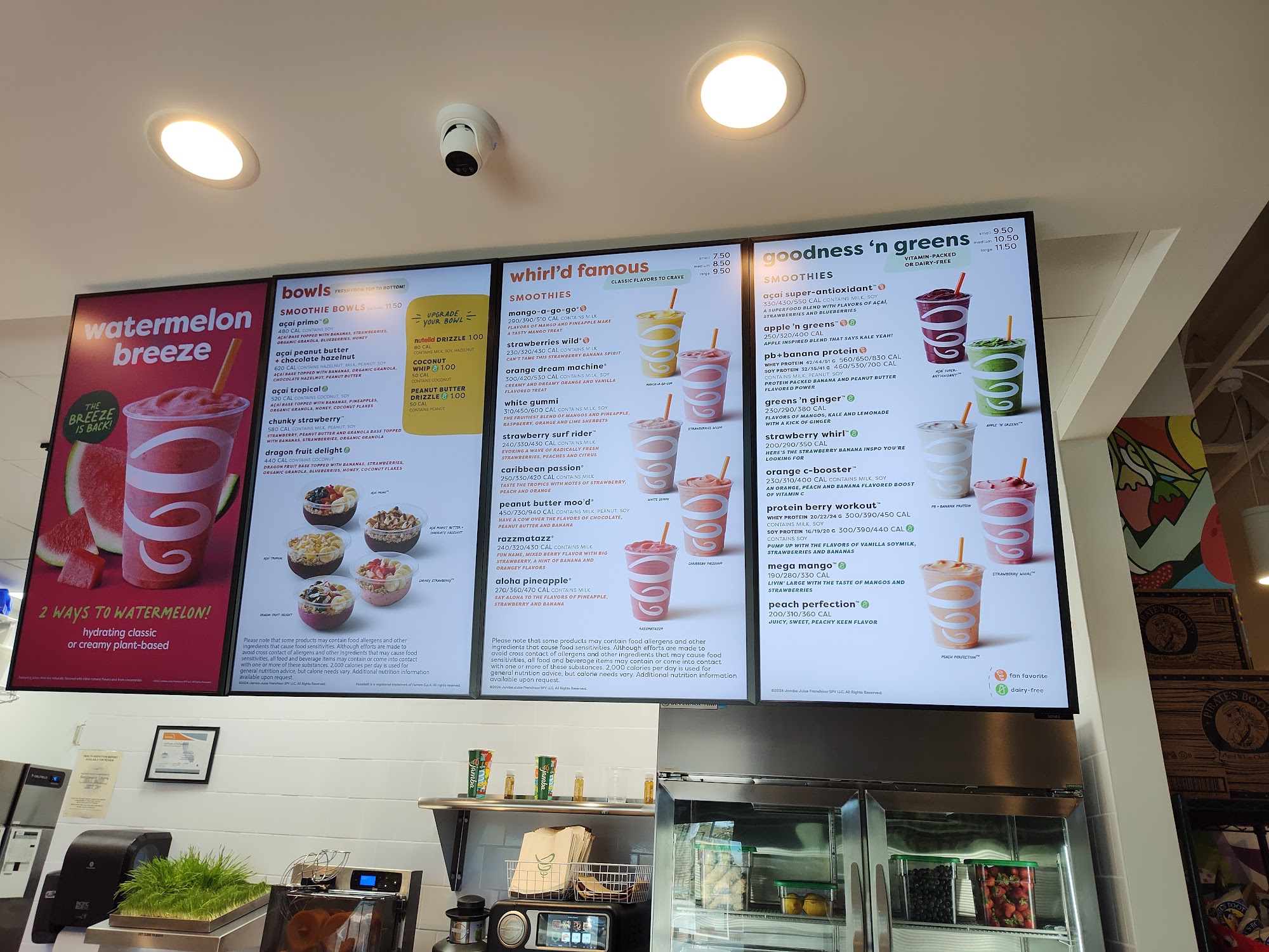 Jamba Menu