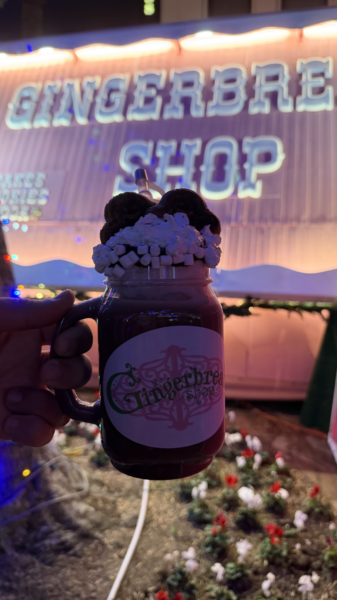 Gingerbread Shop Menu