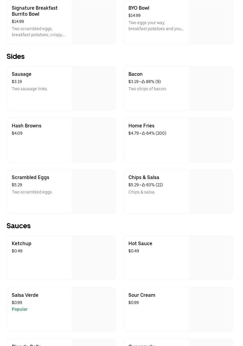 Mariscos y Tacos Estilo Sinaloa Rays Cafe Menu