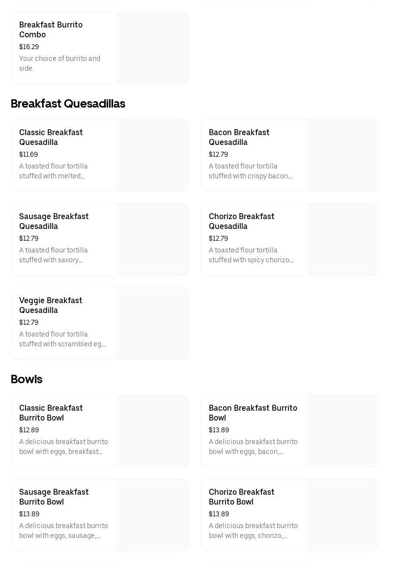 Mariscos y Tacos Estilo Sinaloa Rays Cafe Menu