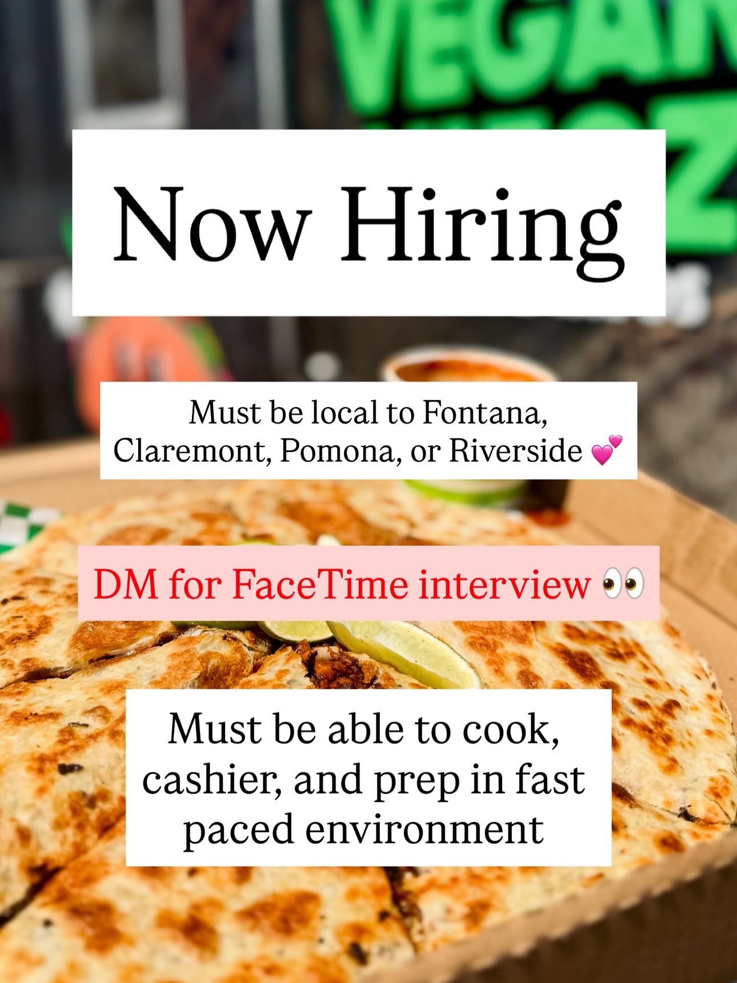 Vegan Vatoz Casa De’ Tacos Riverside