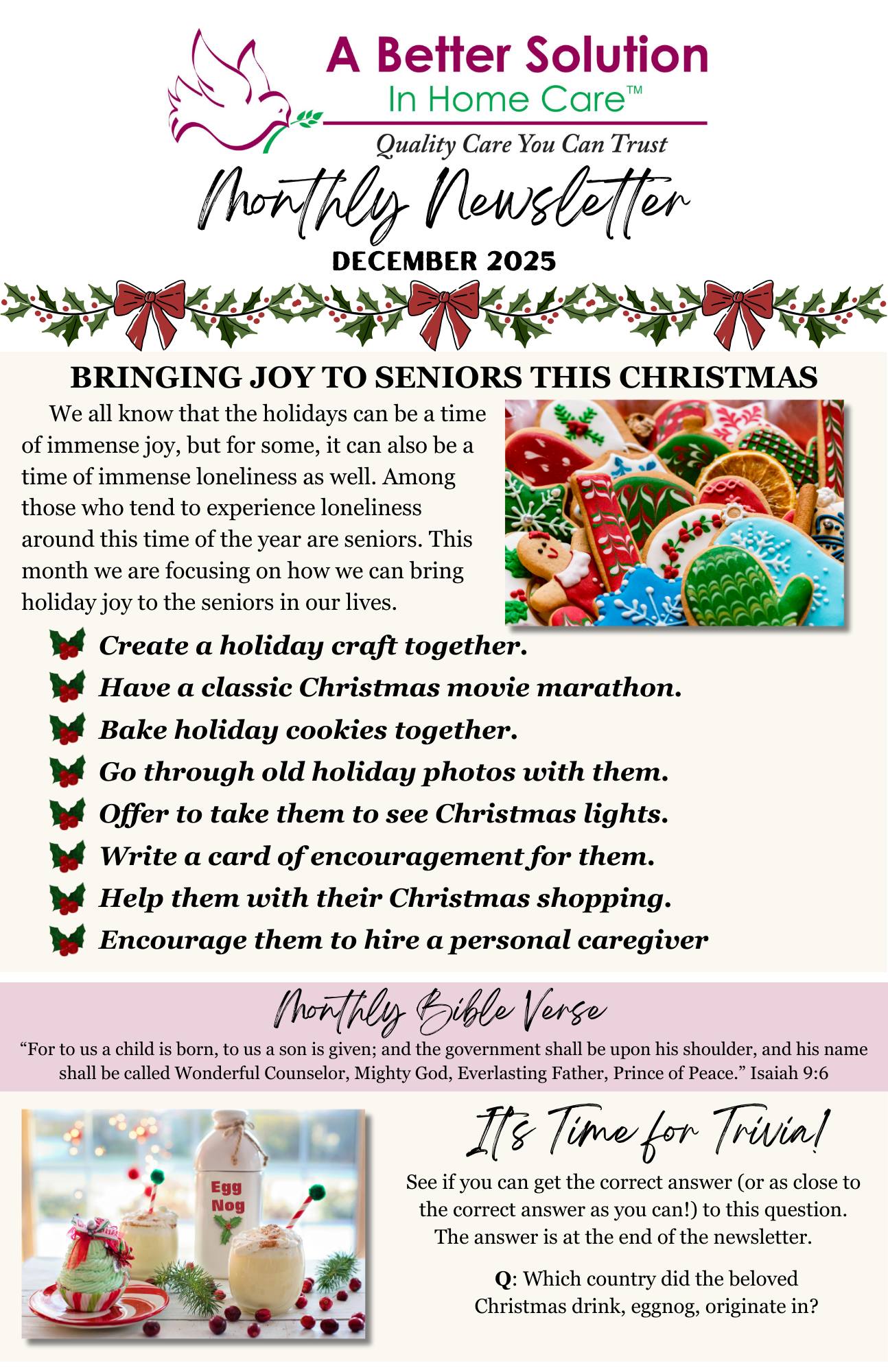 A Better Solution In Home Care