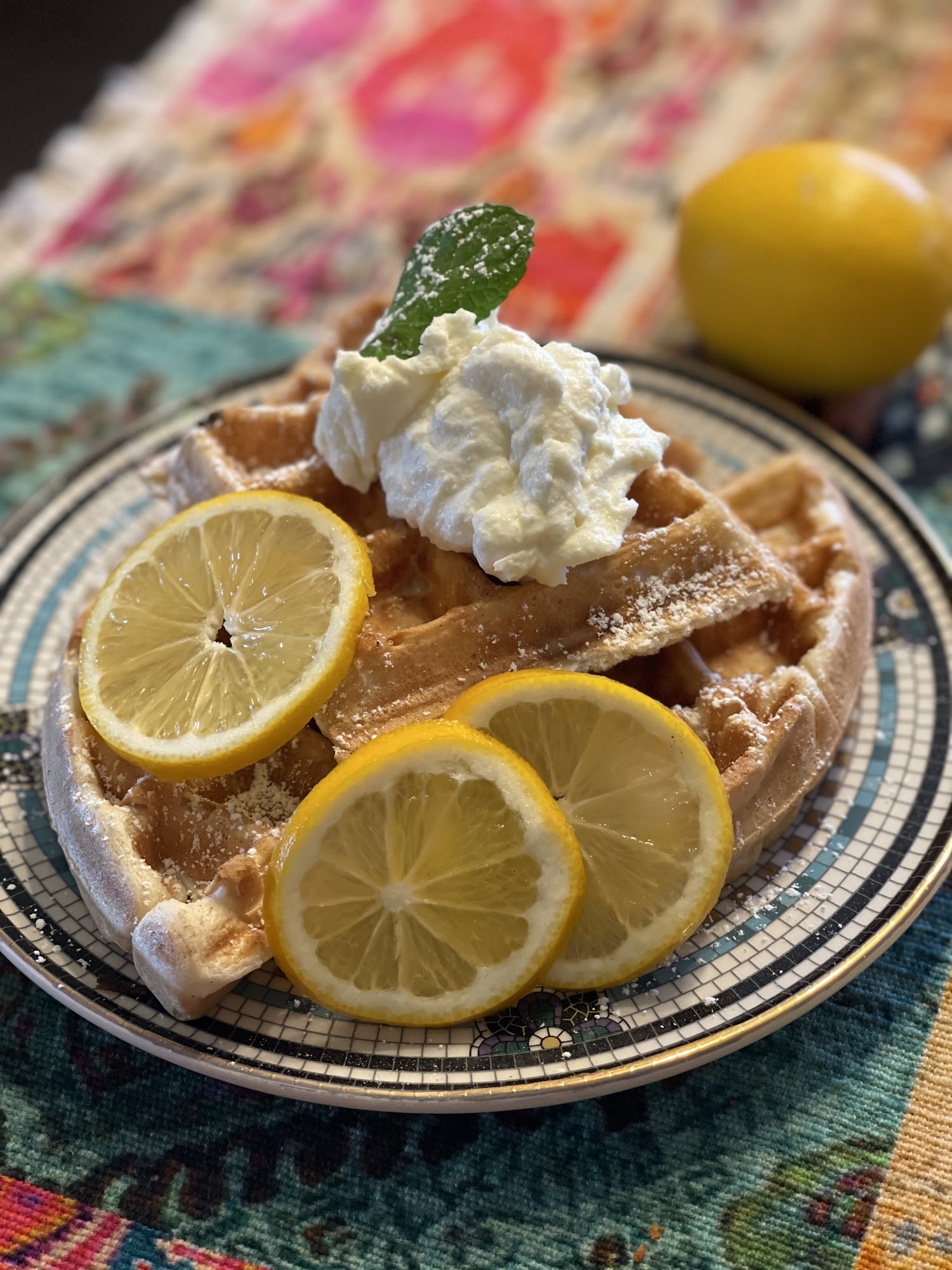 Yours Truly Waffles Menu