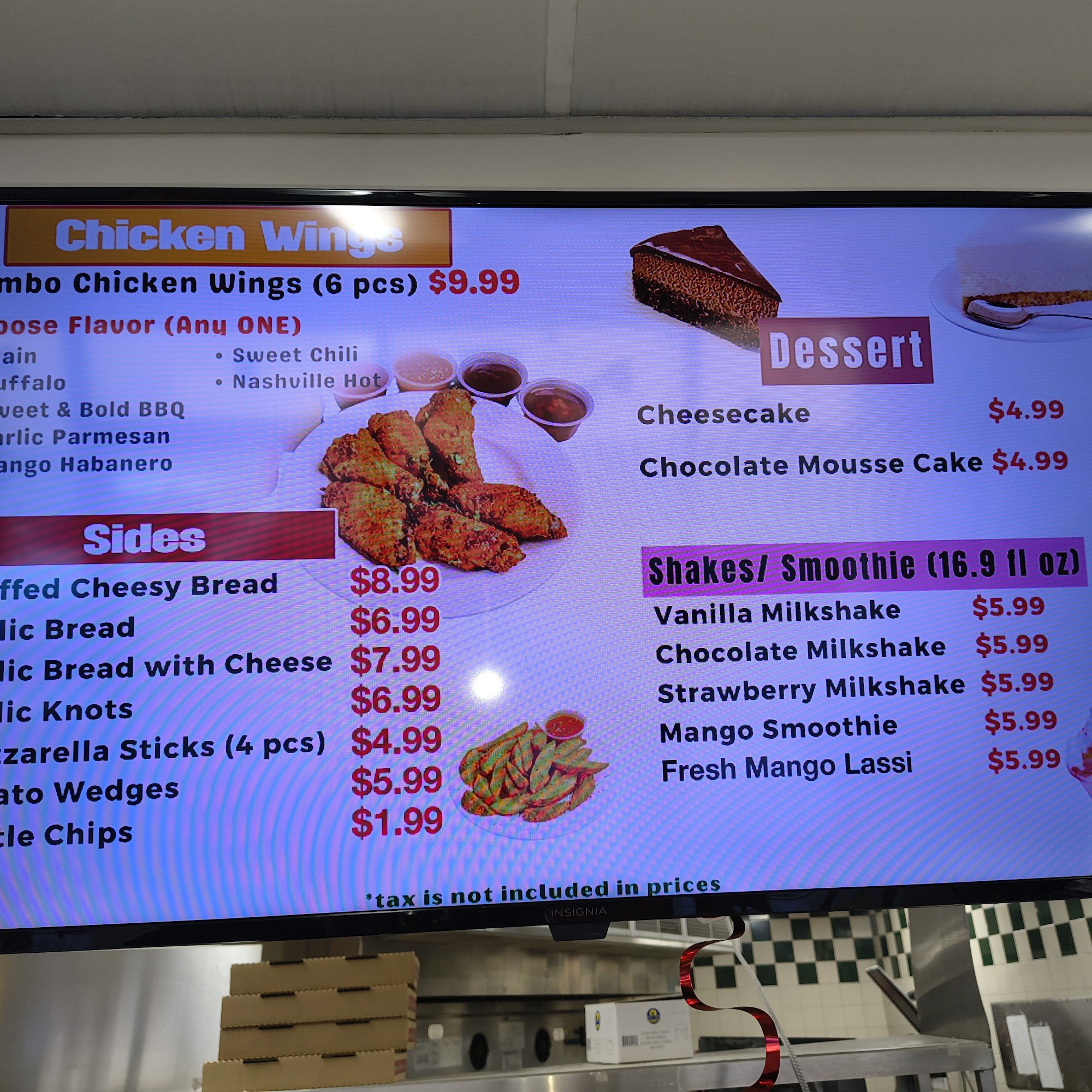 Slice N Sub Menu