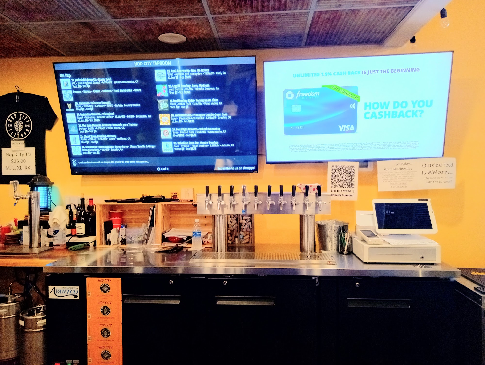 HopCity Taproom Menu