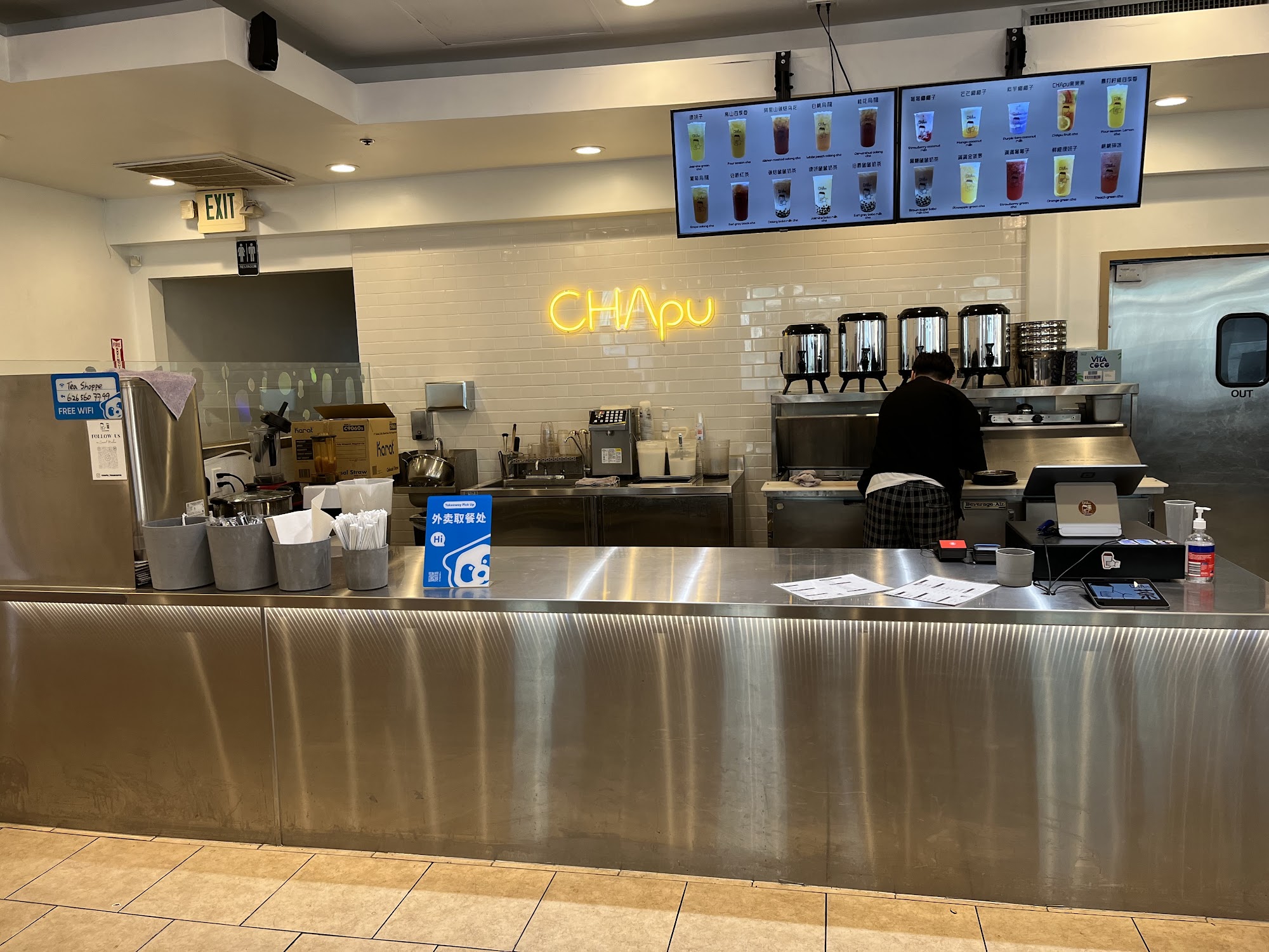 CHApu TeaShoppe Menu