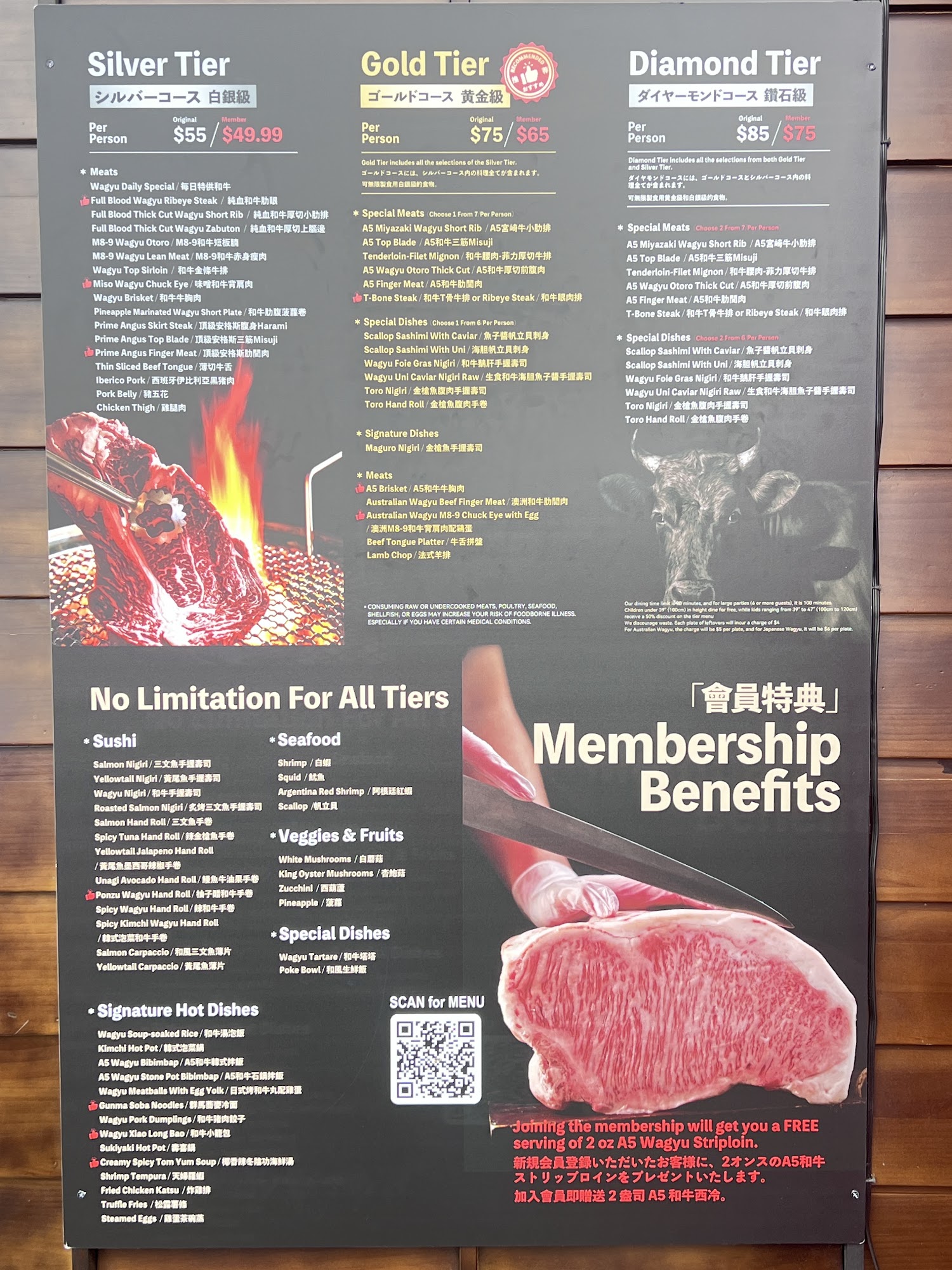 Chubby Cattle BBQ | Rowland Heights Menu