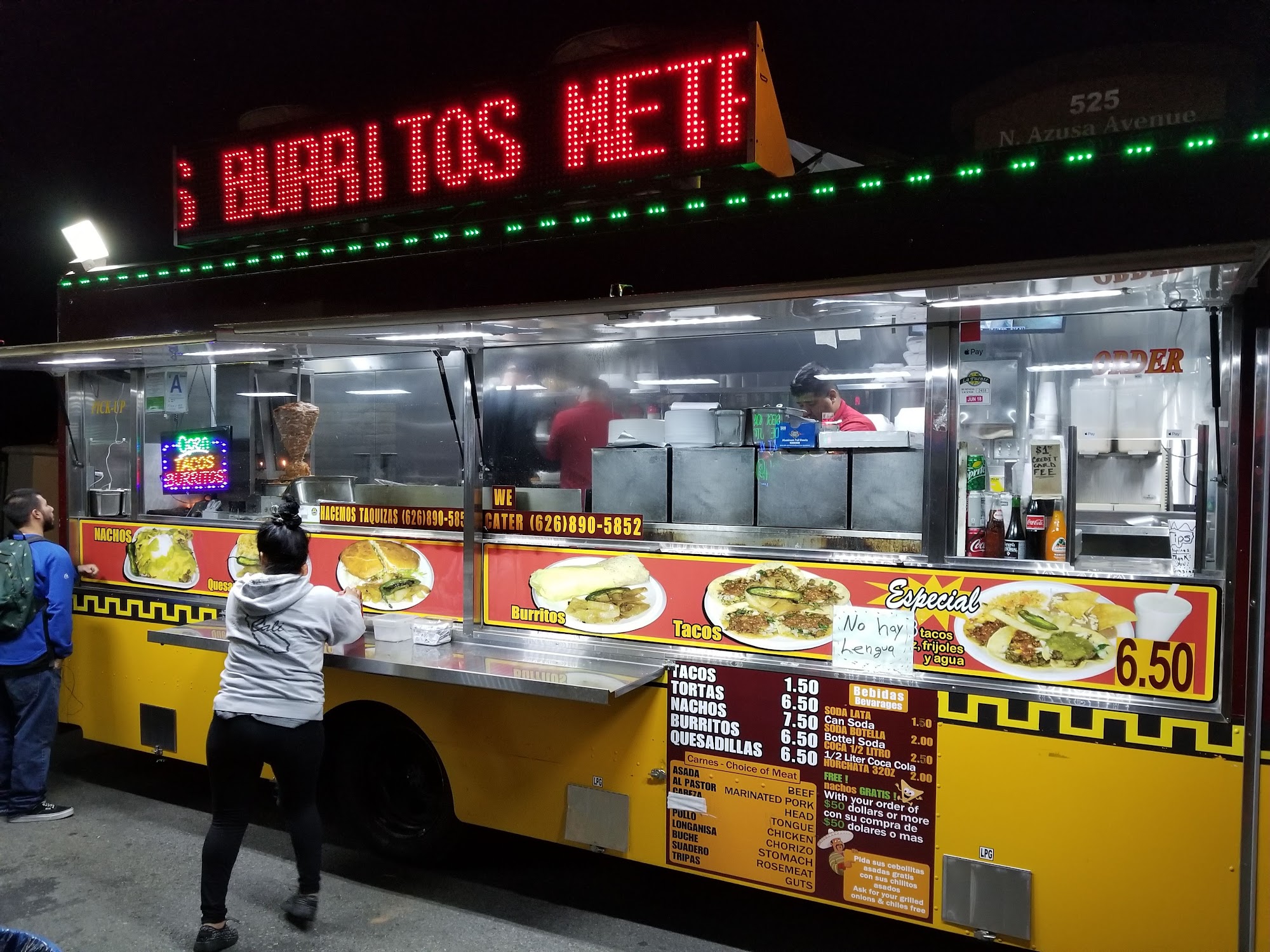 Taqueria Metro Basilica (Lunch Truck #1) Rowland Heights