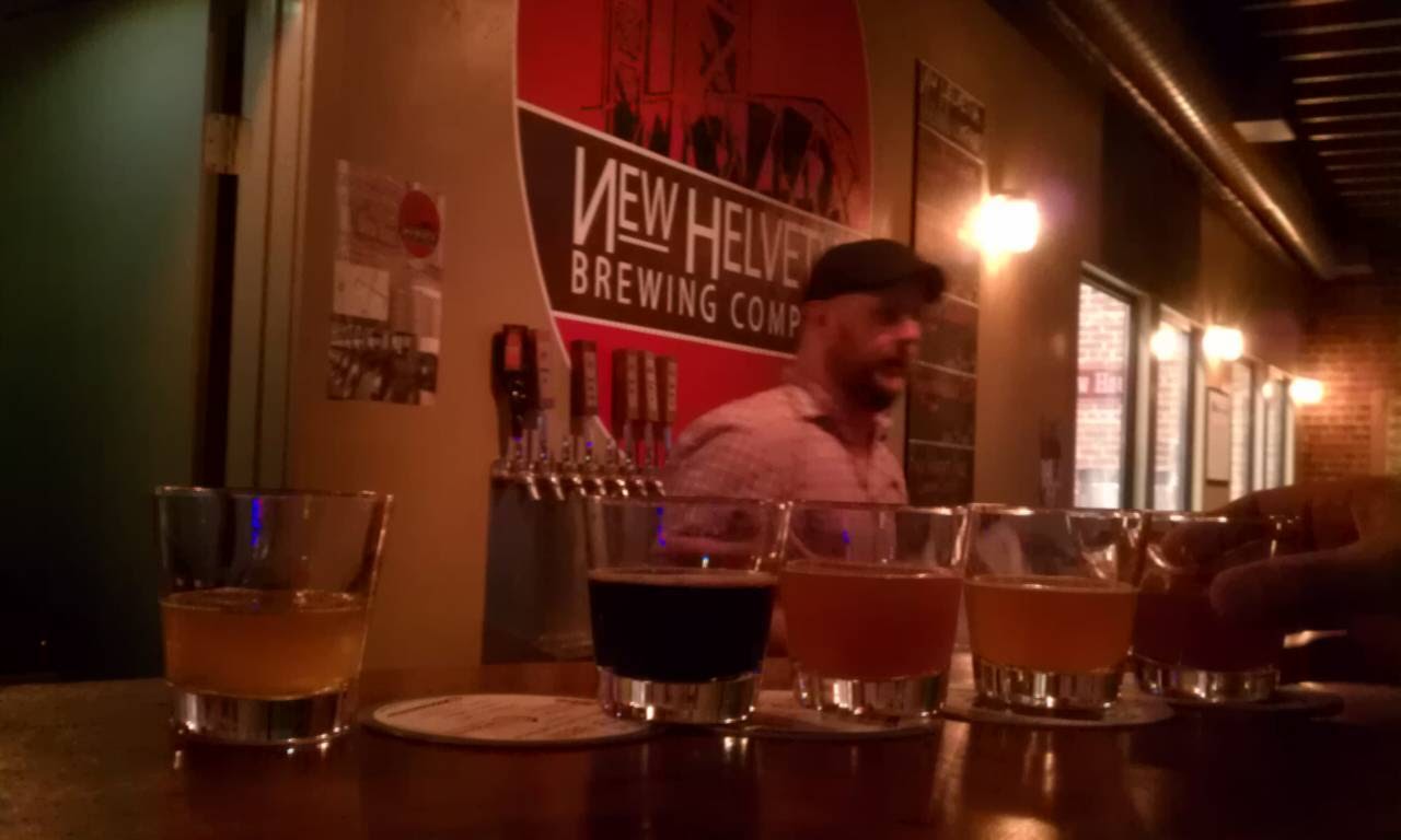 New Helvetia Brewing Company Menu