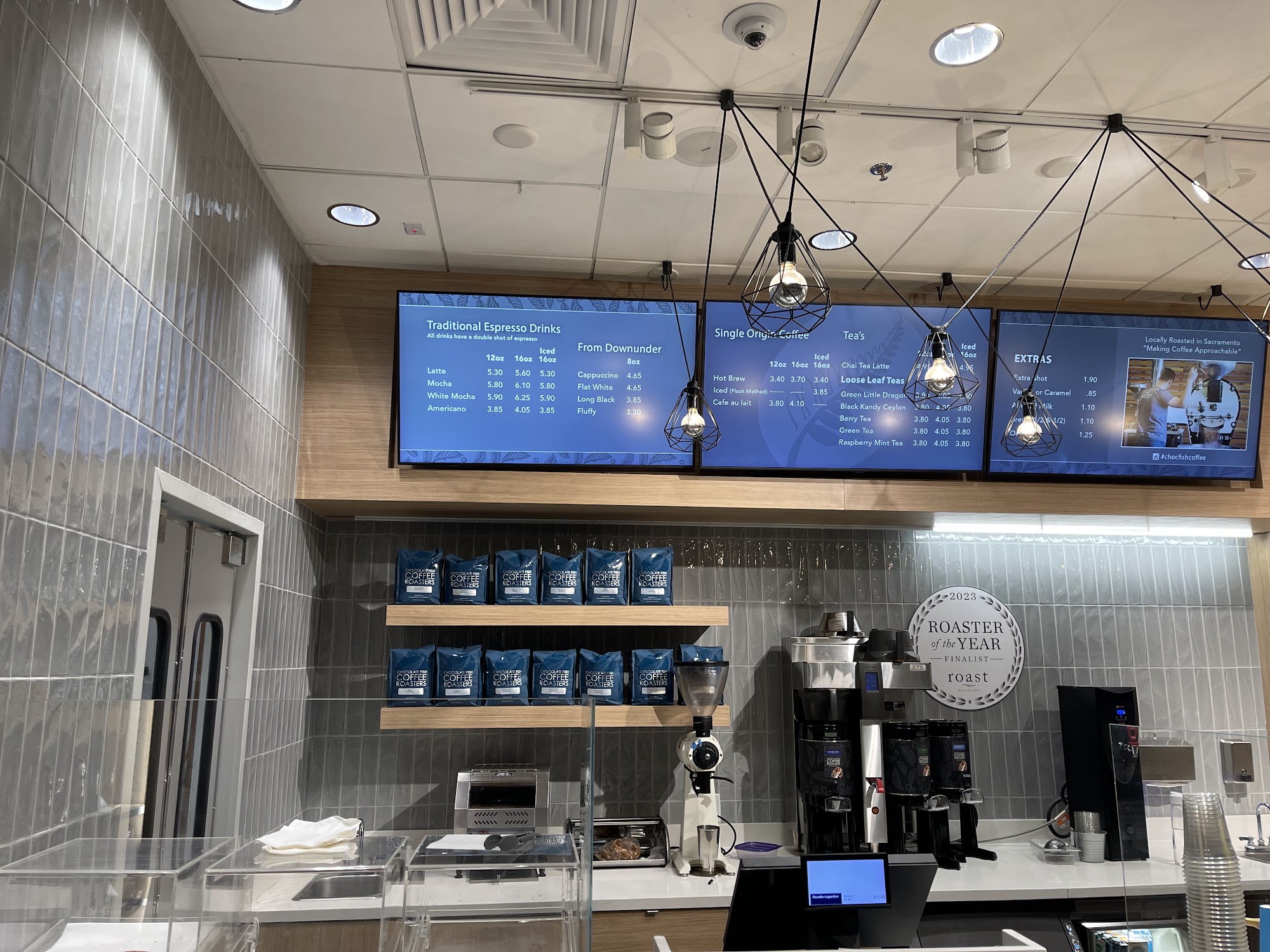 Chocolate Fish Coffee Roasters Menu