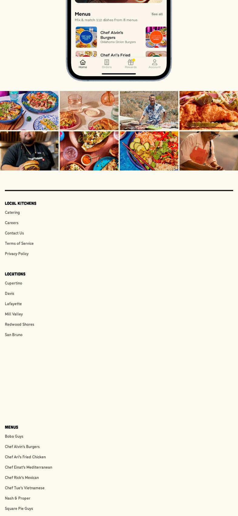 Sushirrito Menu