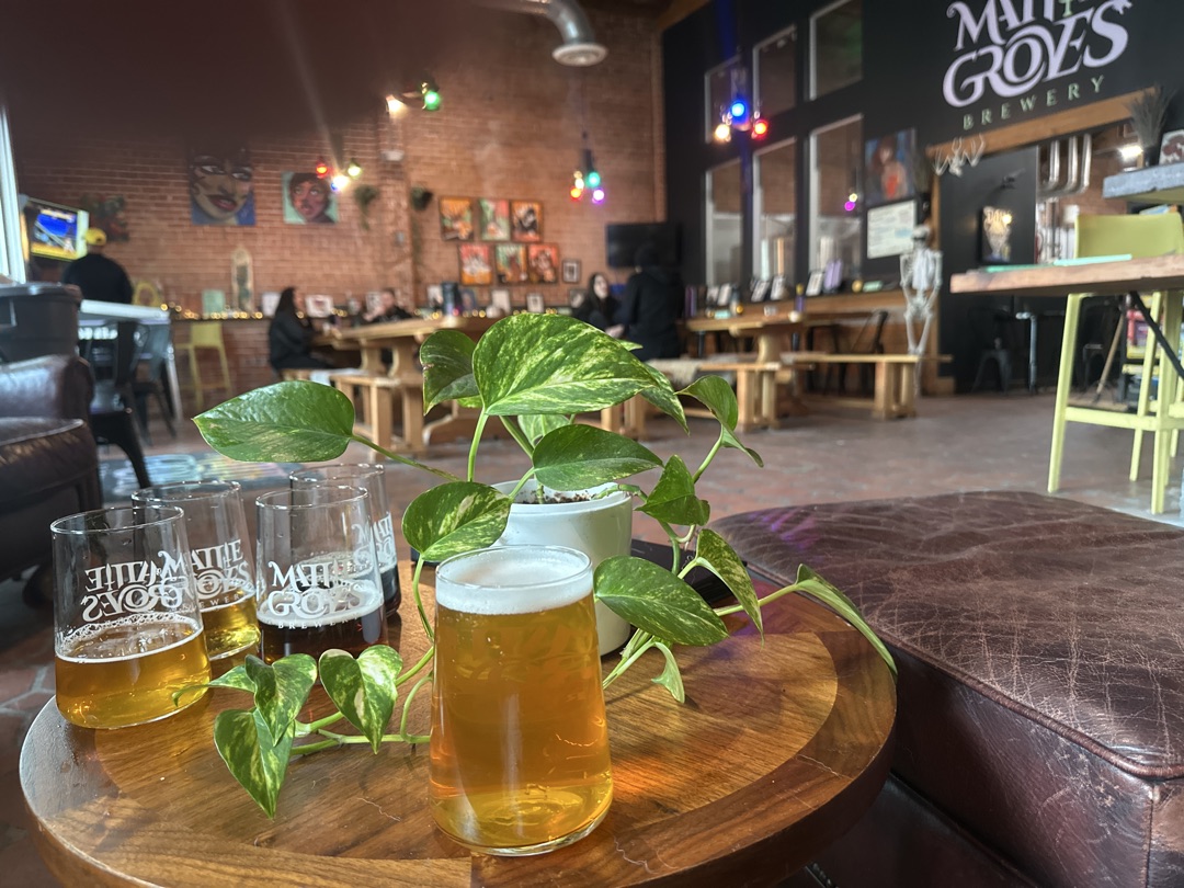 Mattie Groves Brewery Menu