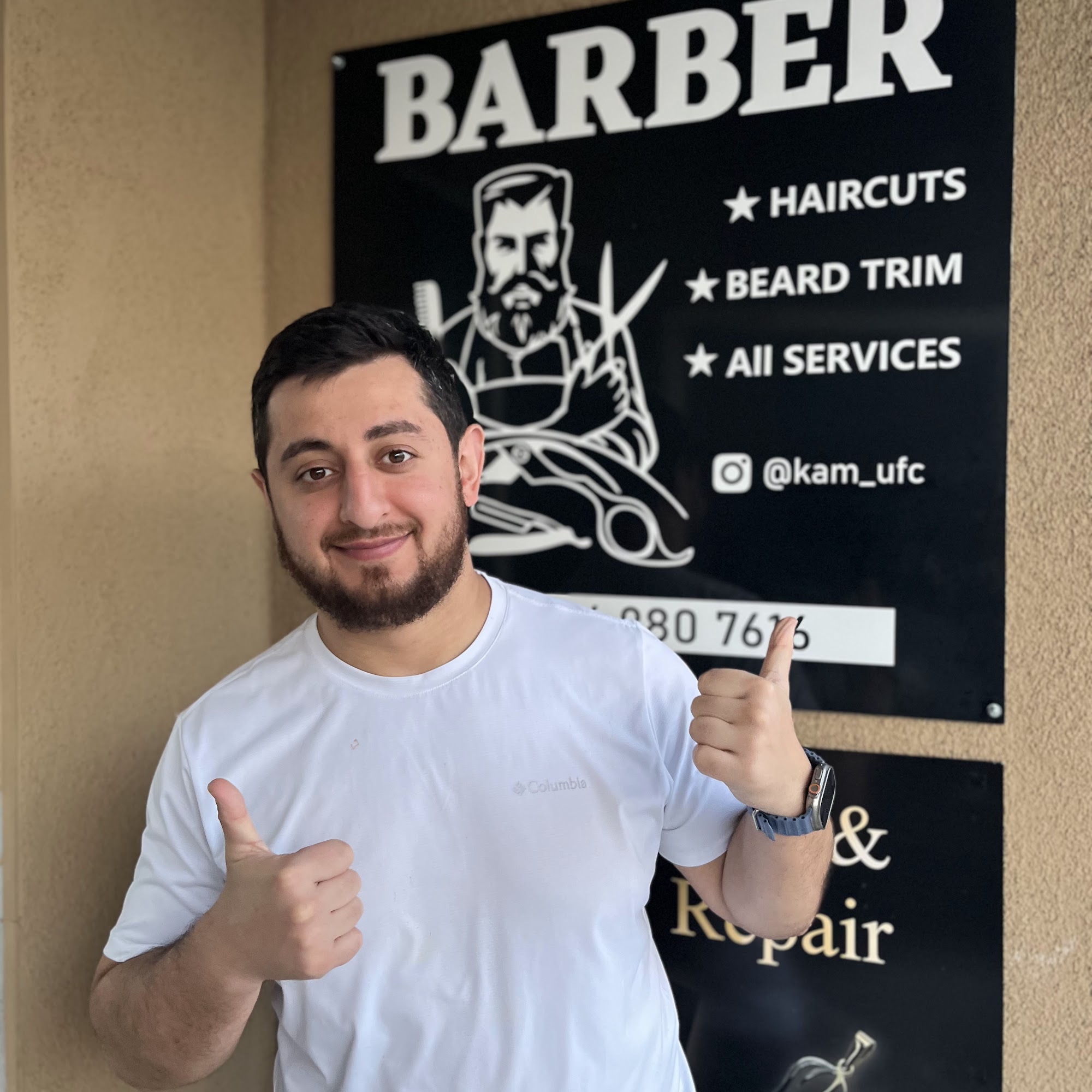 Kamran Barbershop 5015 Madison Ave suite b, Sacramento California 95841