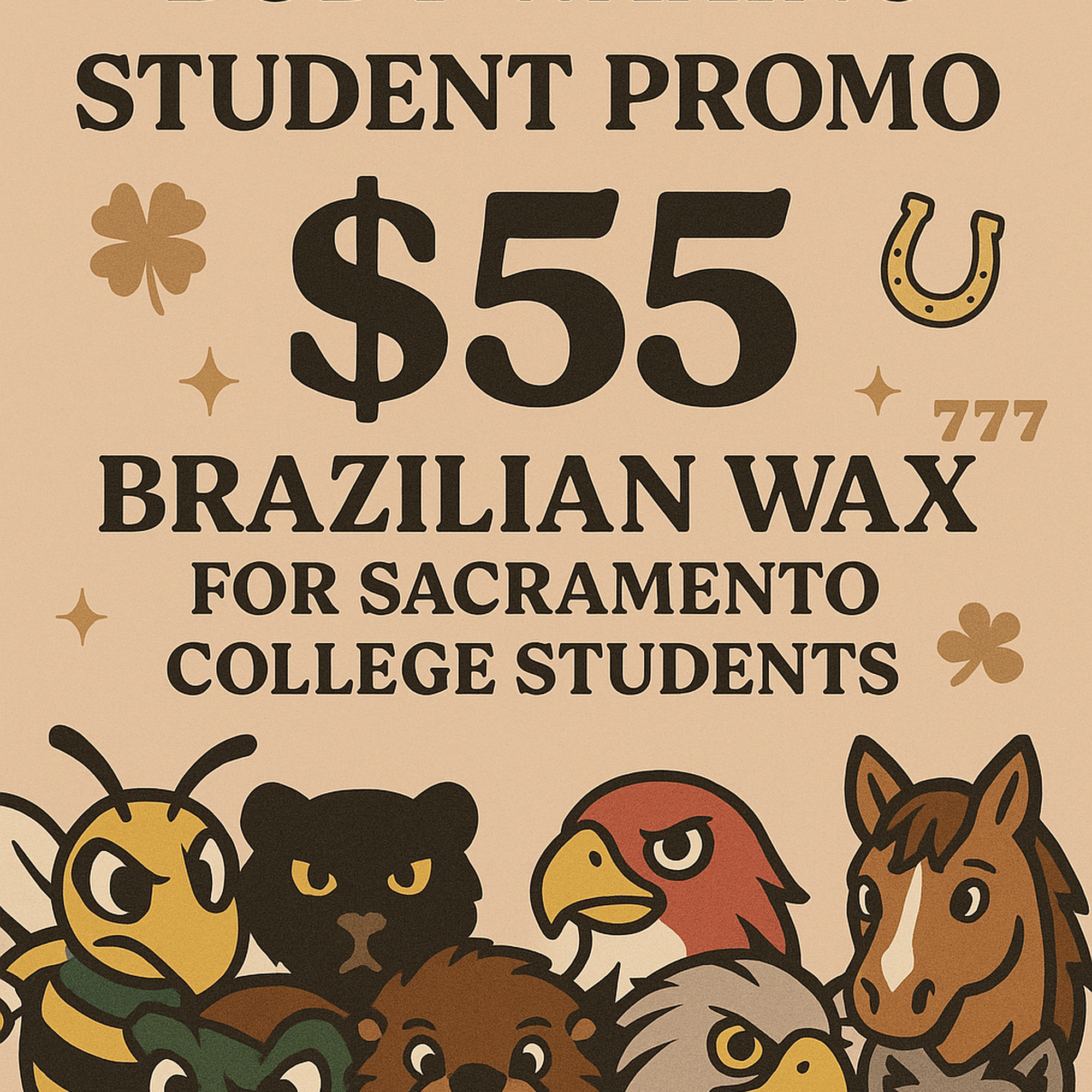 Lucky You Body Waxing 947 Enterprise Dr Suite D, Internal Suite #16, Sacramento California 95825