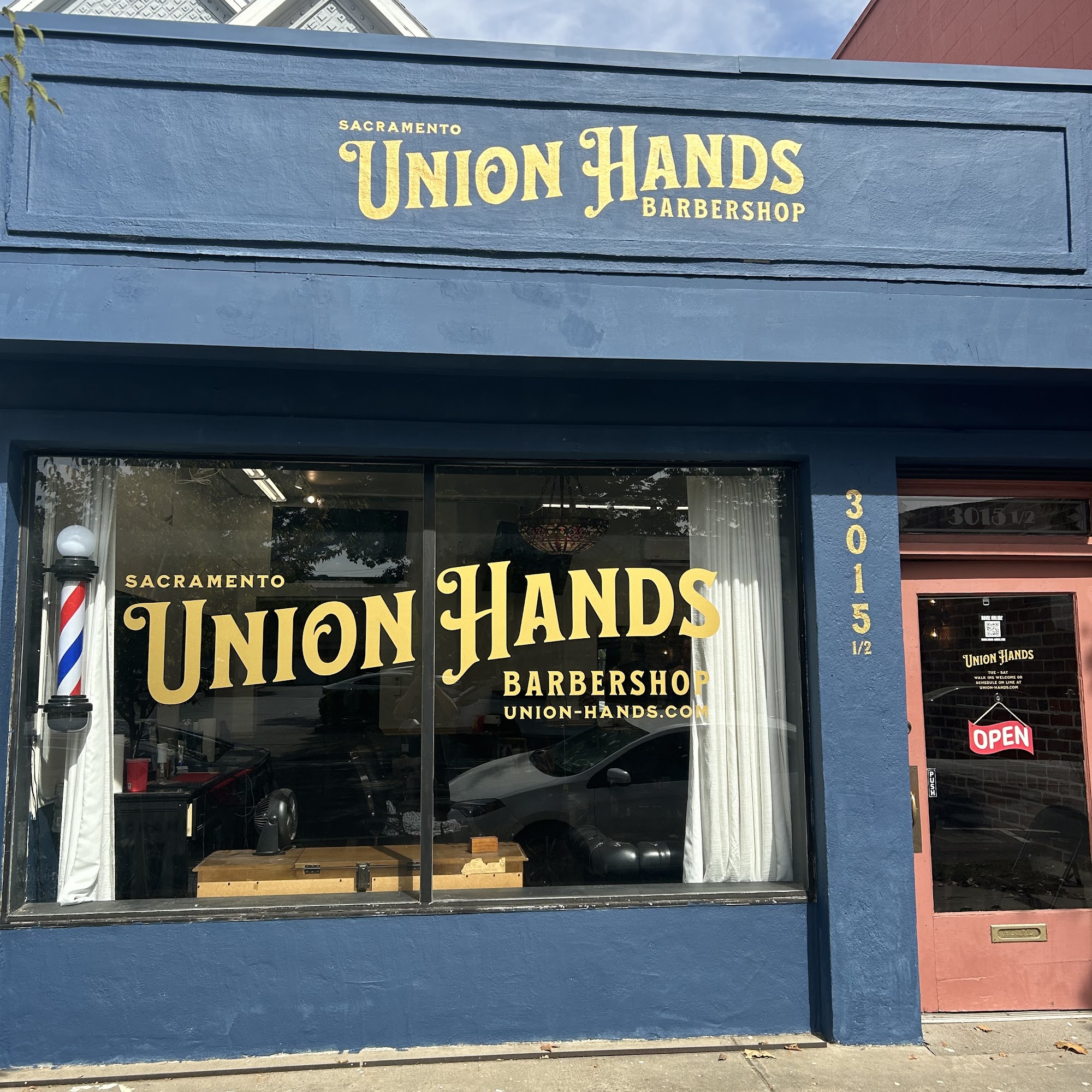Union Hands Barbershop 3015 1/2 J St, Sacramento California 95816