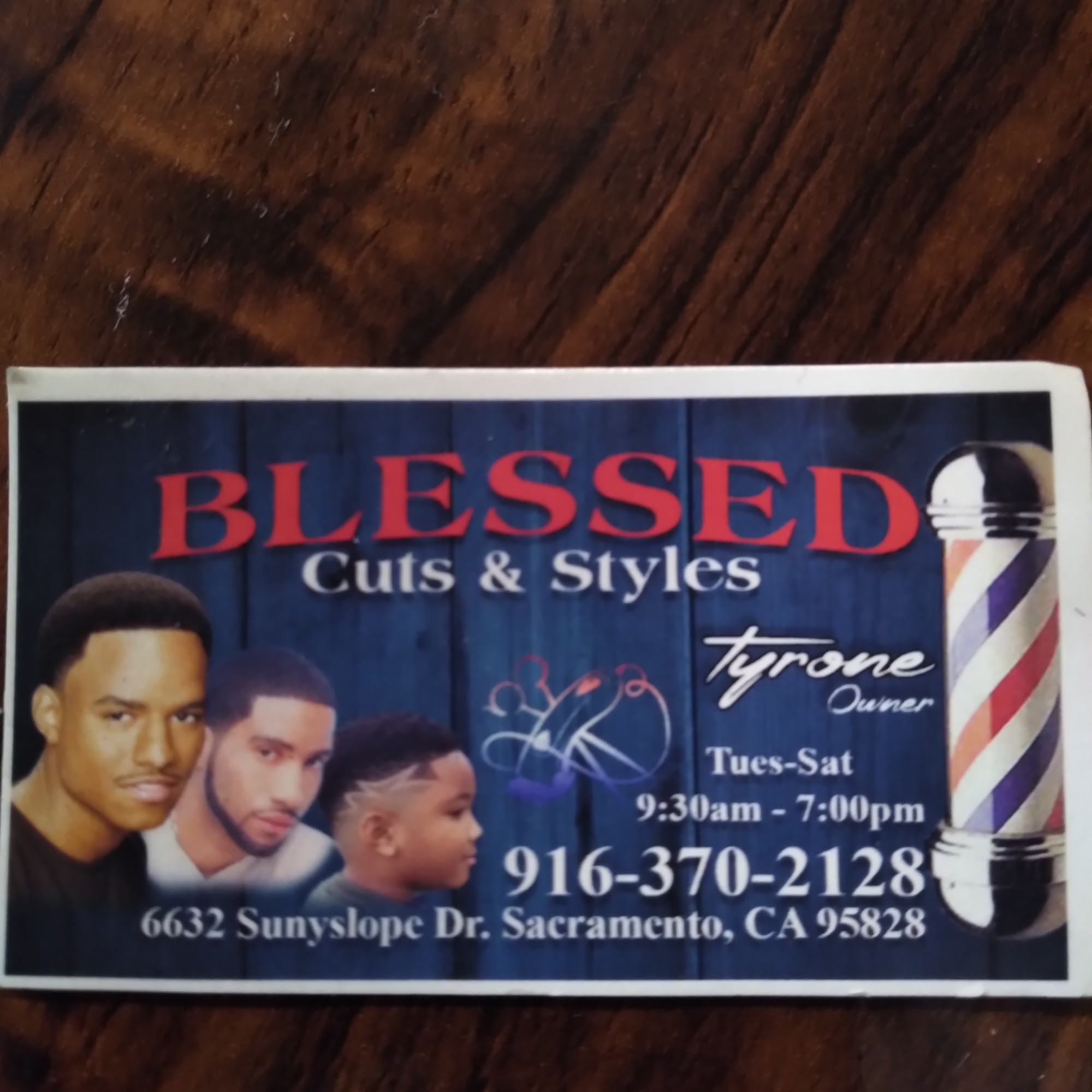 Blessed Cuts & Styles 1689 Arden Wy, Sacramento California 95815