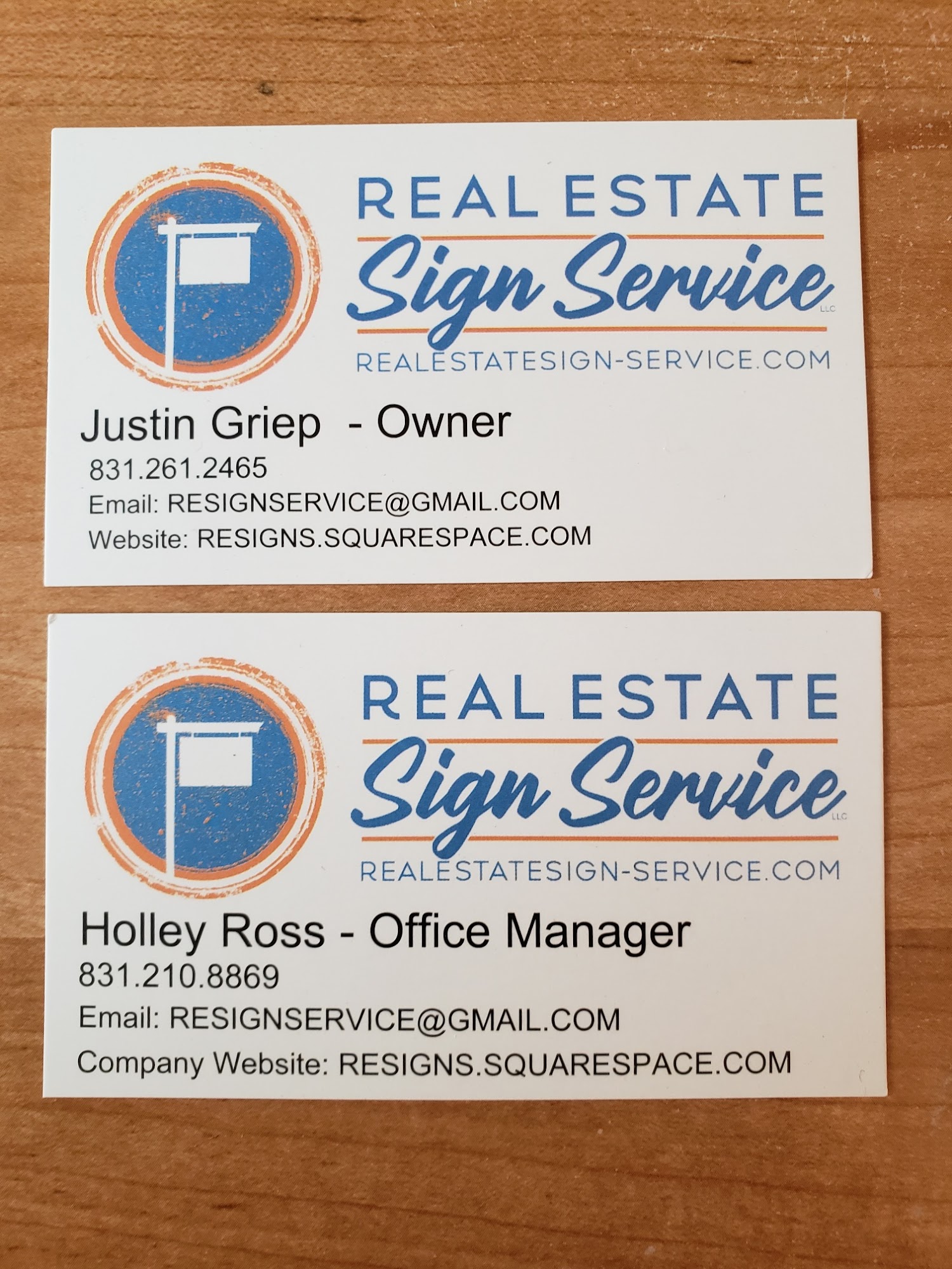 REAL ESTATE SIGN SERVICE Salinas