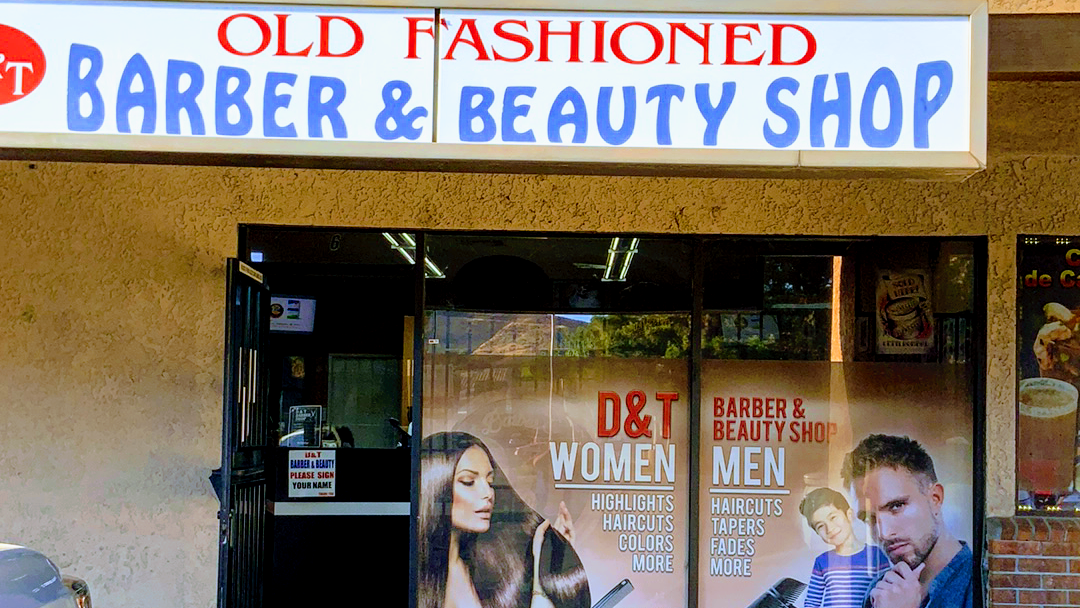 D & T's Old Fashioned Barber 974 Kendall Dr # 6, San Bernardino California 92407