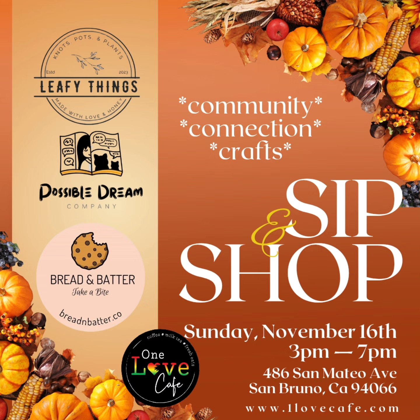 One Love Cafe San Bruno