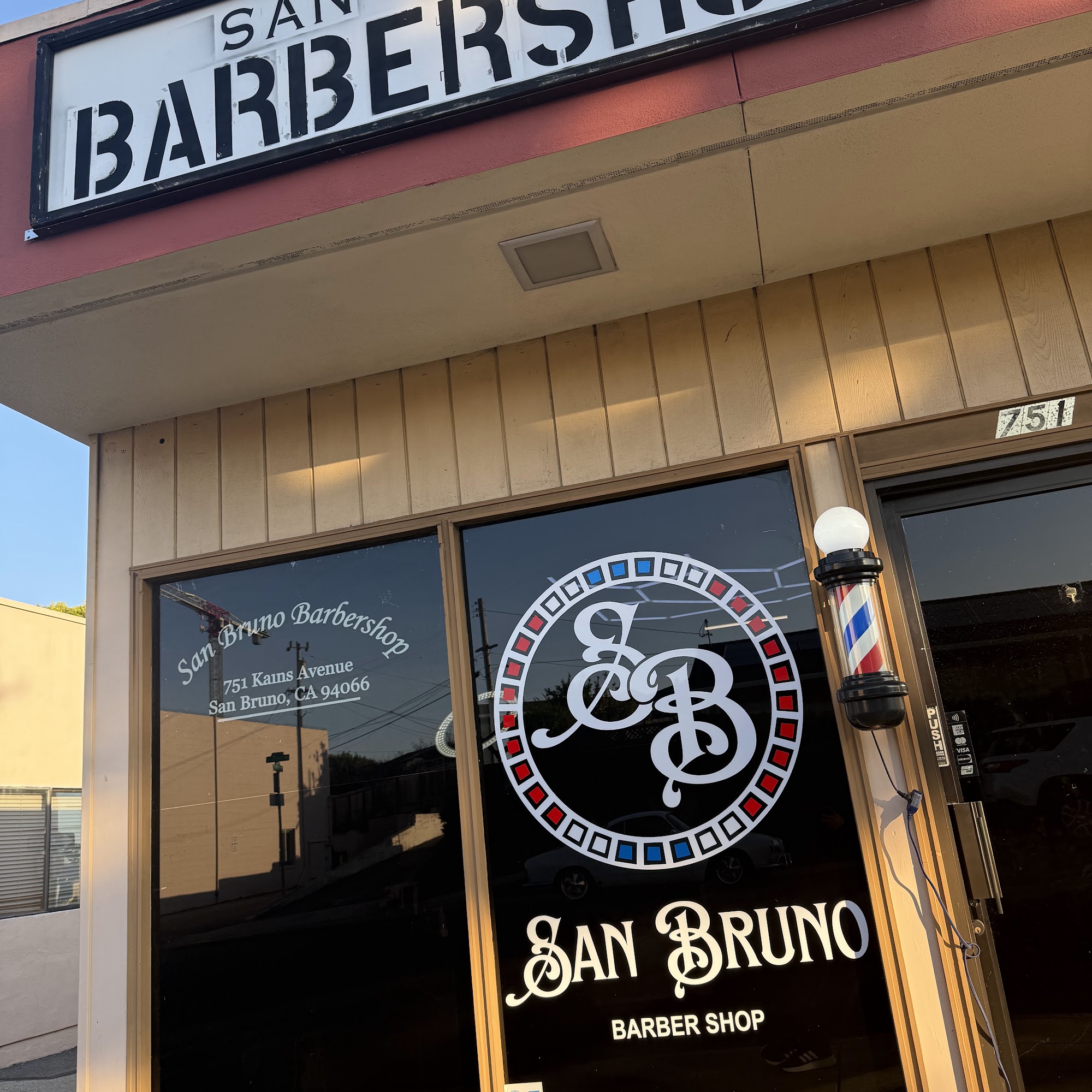 San Bruno Barbershop 751 Kains Ave, San Bruno California 94066