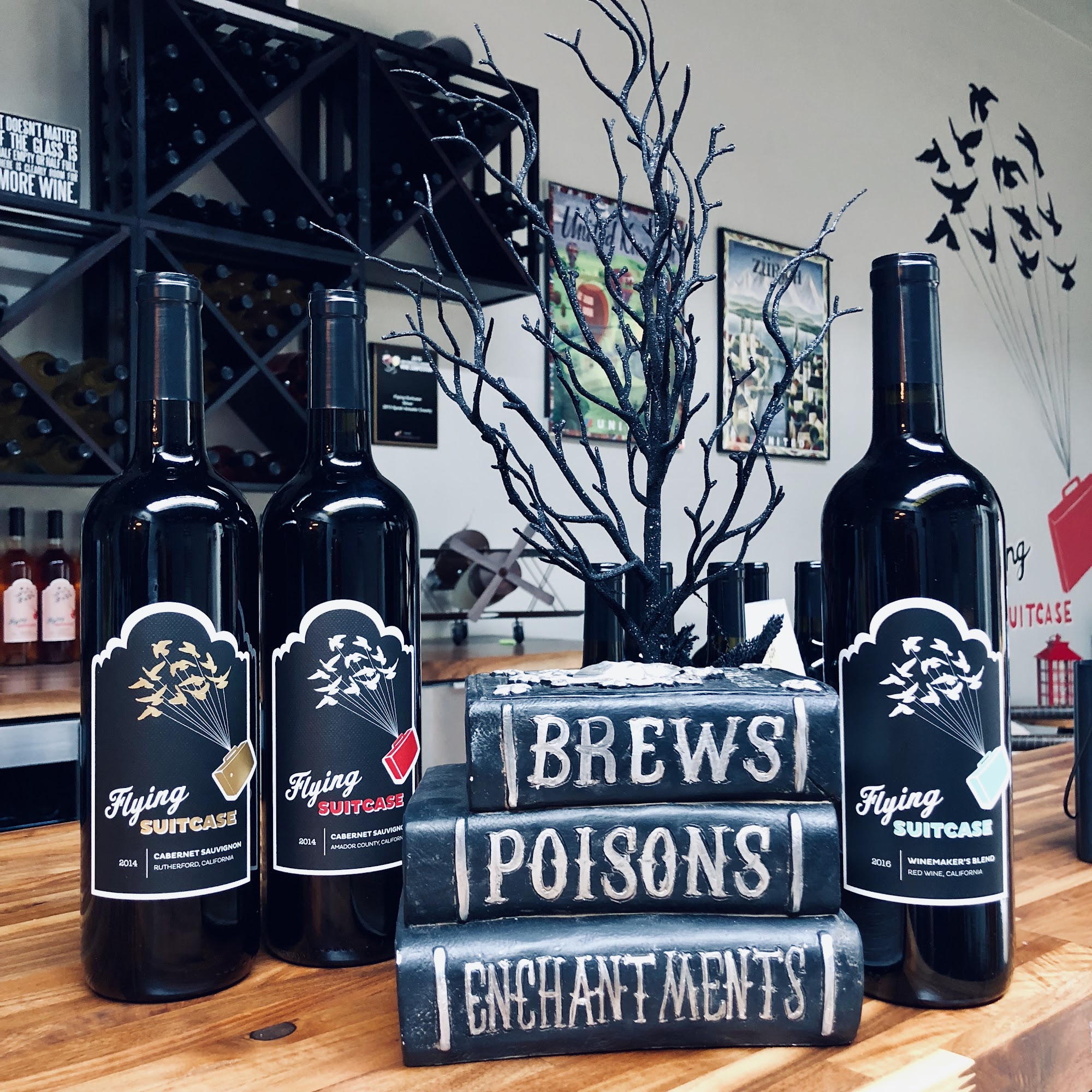 Flying Suitcase Wines San Carlos