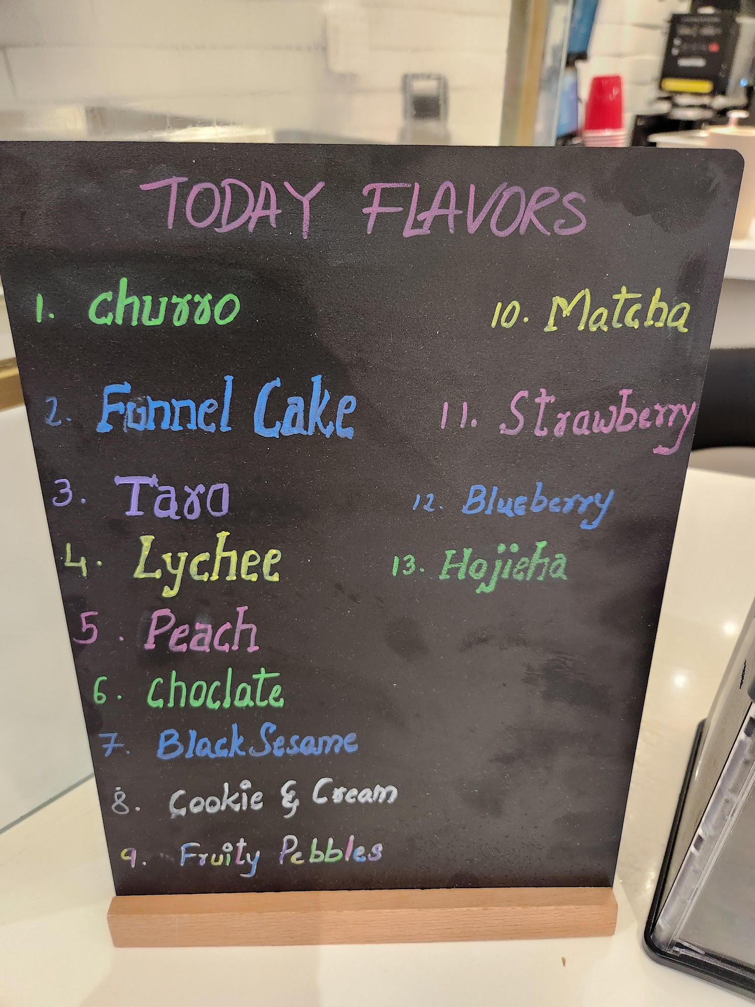 BOBER TEA & COFFEE Menu